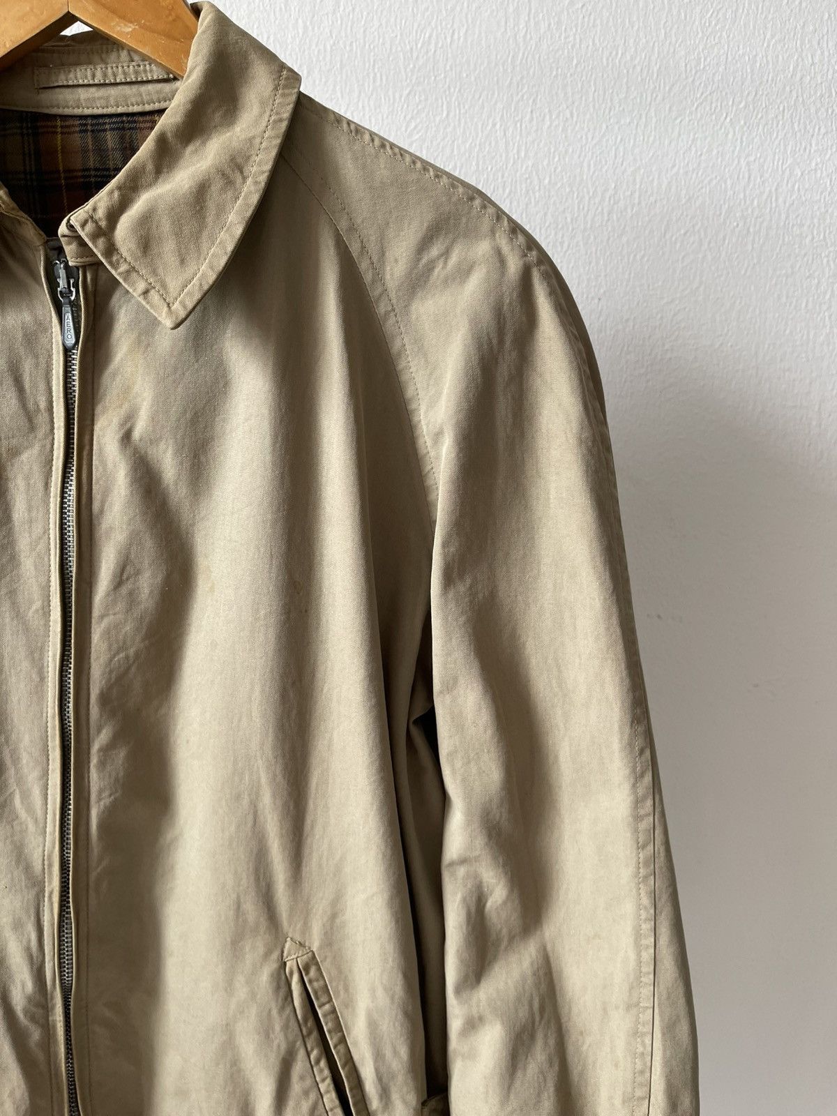 Aquascutum Rare 60s Aquascutum Zipper Jacket With One Back Pocket Size US S / EU 44-46 / 1 - 5 Thumbnail