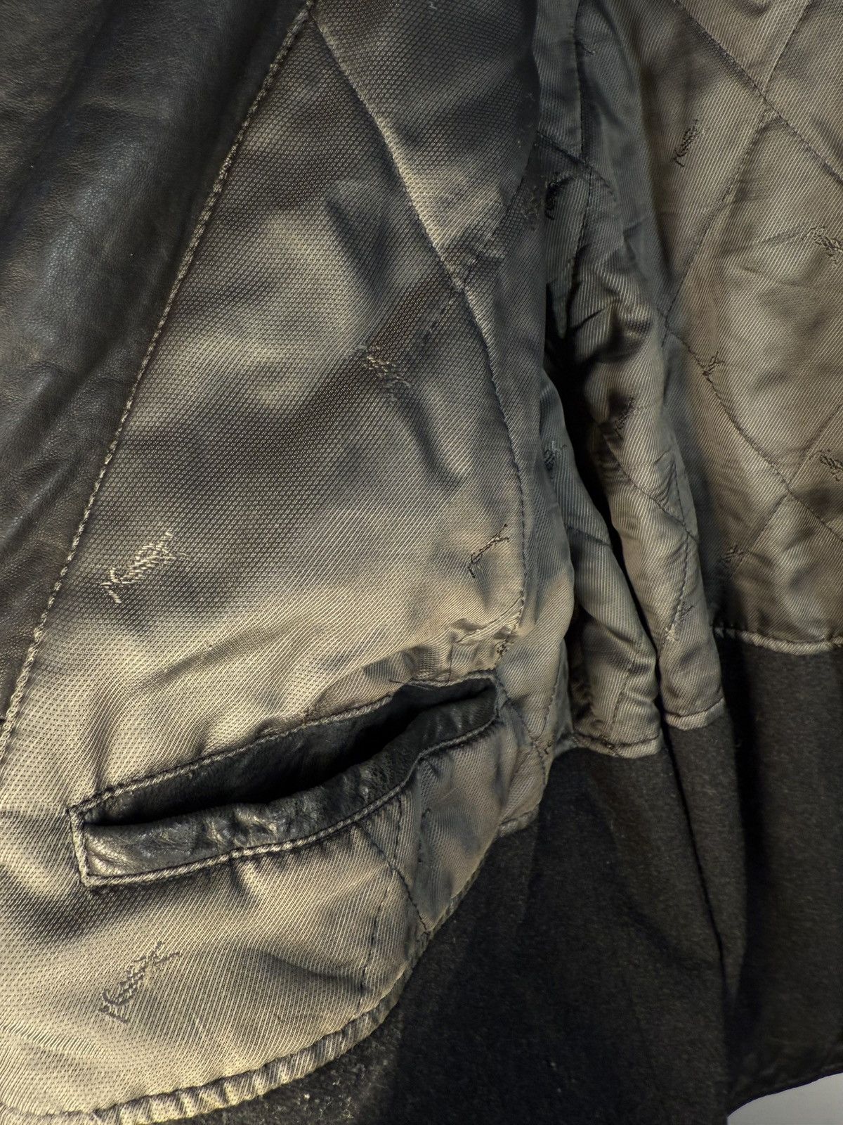 Yves Saint Laurent 90s YSL Leather Jacket Black Soft Vintage Rare Bomber Size US M / EU 48-50 / 2 - 20 Thumbnail