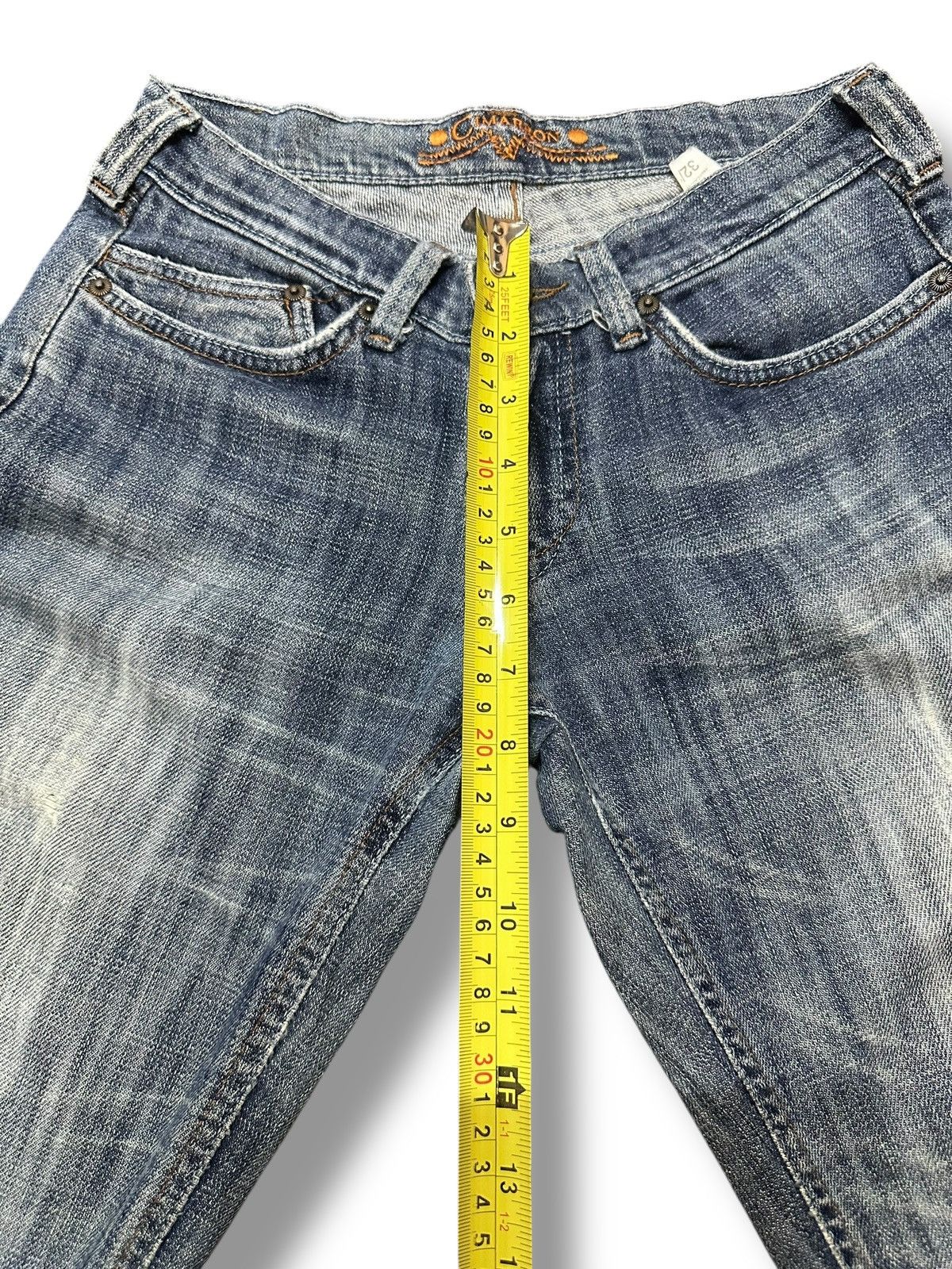 Japanese Brand Distressed Vintage Jeans Flare Style With Faded Wash Size US 28 / EU 44 - 14 Thumbnail