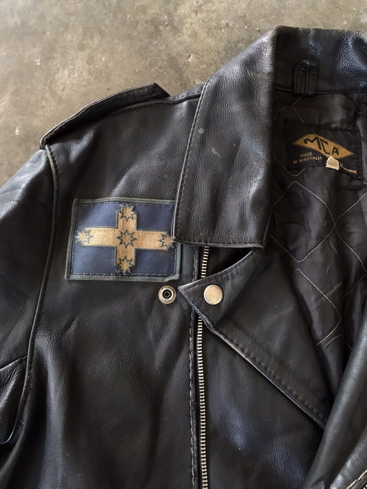 Harley Davidson × Vintage BEST OFFER💥VTG MCA Harley Davidson Leather Jacket Size US M / EU 48-50 / 2 - 9 Thumbnail