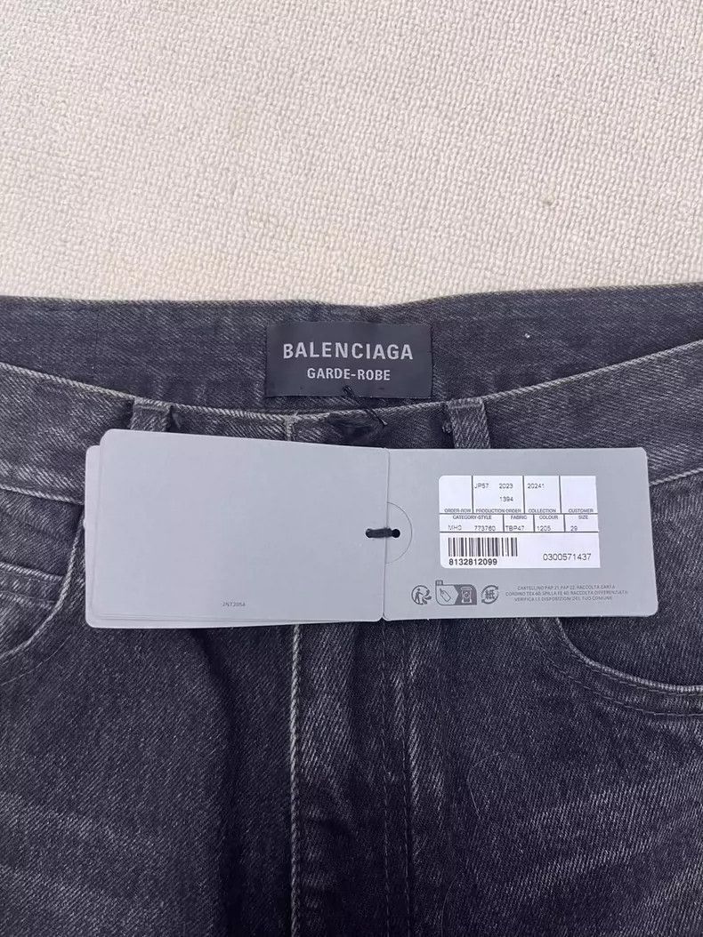 Balenciaga Balenciaga Flared Denim Pants Grade Size US 29 - 4 Thumbnail