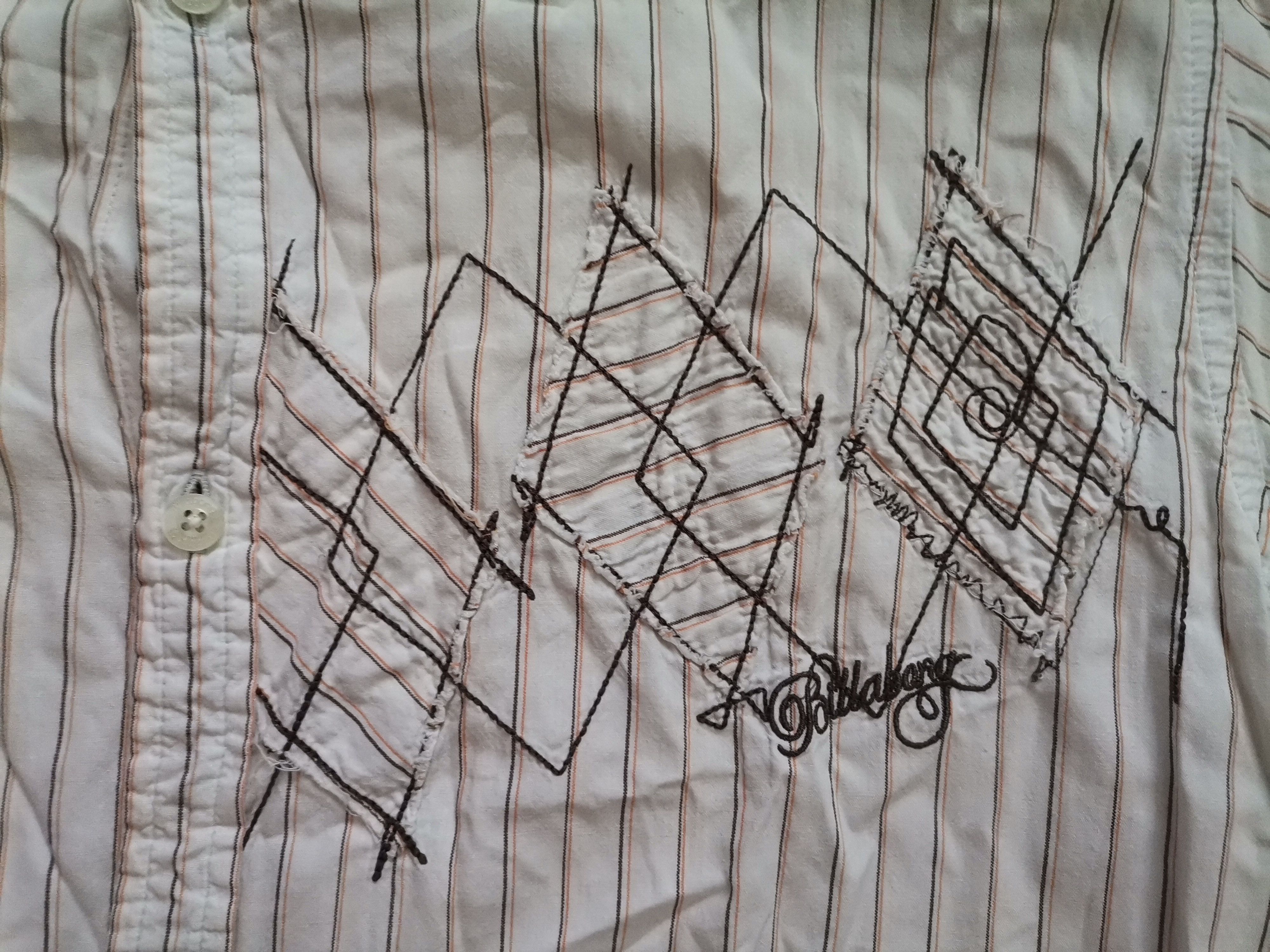Billabong × Vintage Vintage Billabong Striped Shirt Size US M / EU 48-50 / 2 - 2 Thumbnail