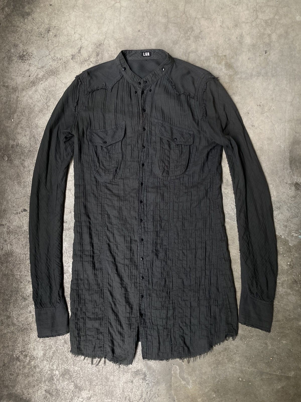 Le Grande Bleu (L.G.B.) LGB Le Grand Bleu NO. SHIRT-G/MID 91059 Size US M / EU 48-50 / 2 - 1 Thumbnail