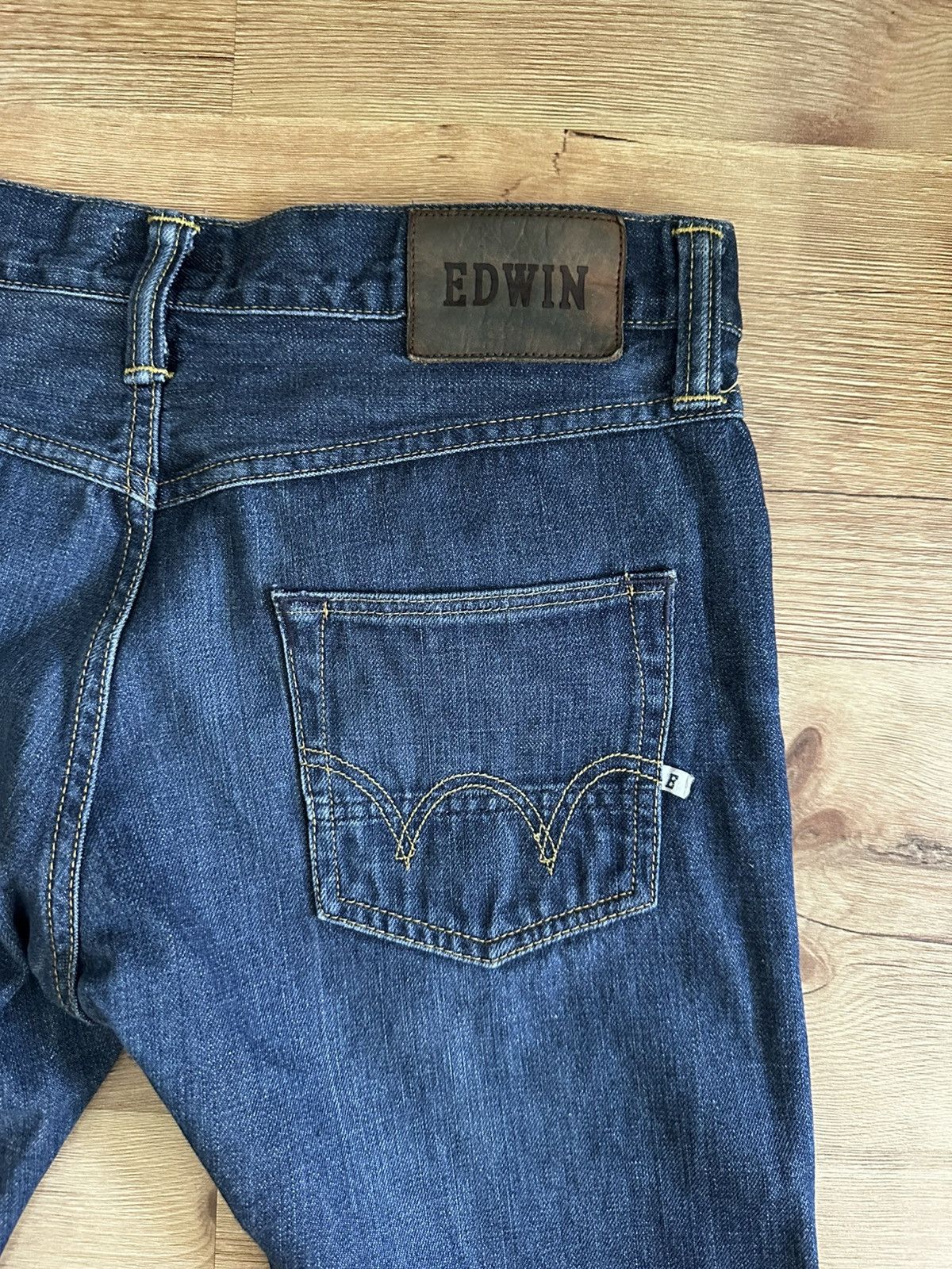 Edwin × Japanese Brand Edwin ED-55 Relaxed Jeans – 30x32 EST Tokyo Japan Size US 30 / EU 46 - 6 Thumbnail