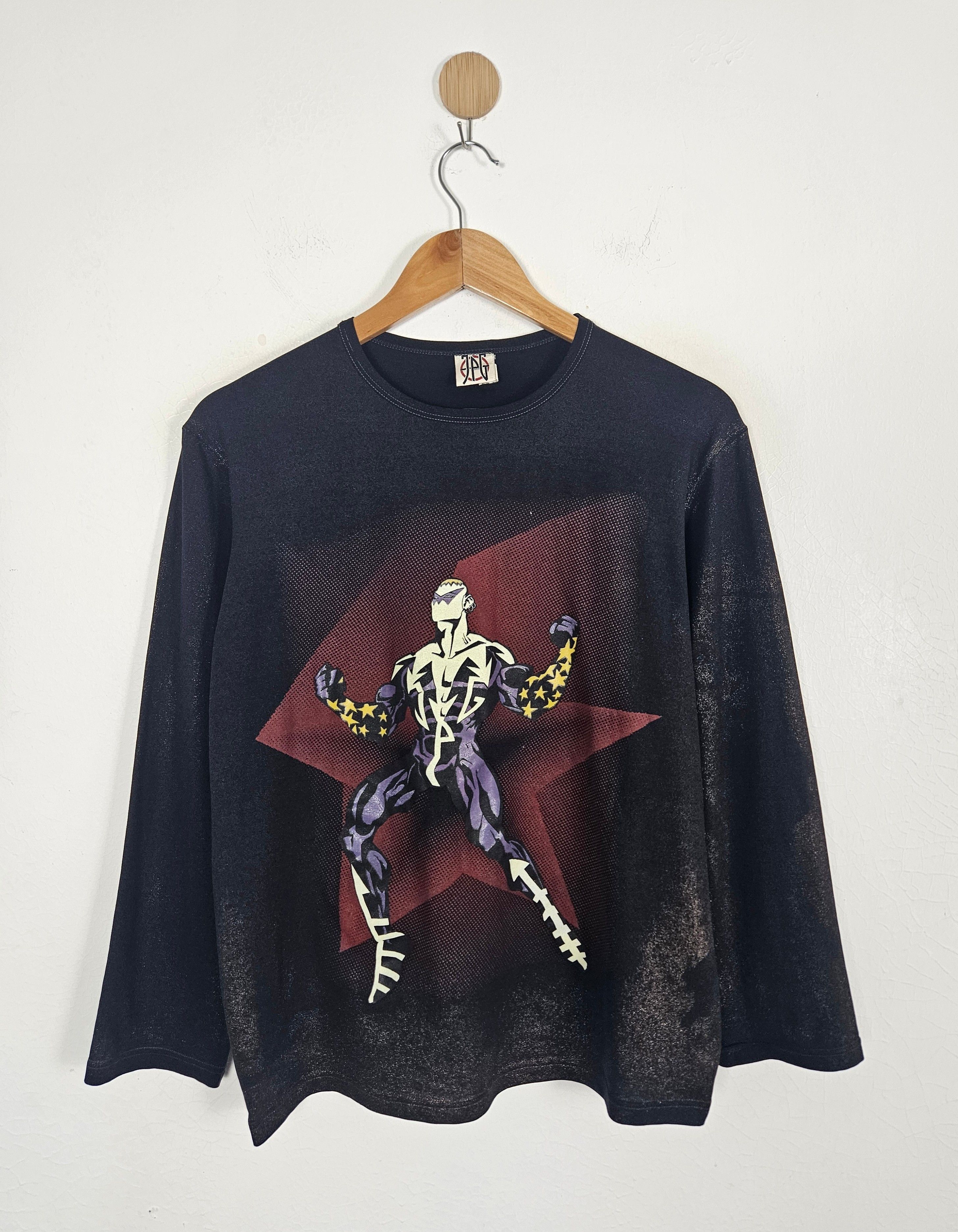 Jean Paul Gaultier Jean Paul Gaultier JPG Superhero Comics shirt Size US S / EU 44-46 / 1 - 1 Thumbnail