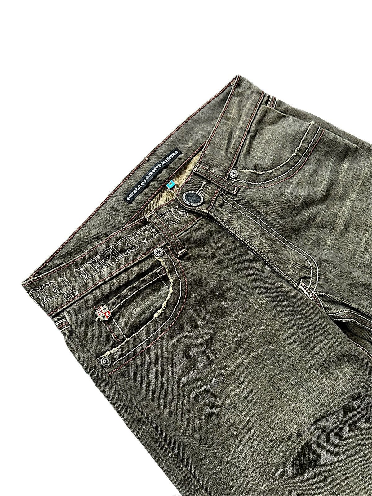 Monarchy Size 30/31 - 00’s Monarchy mudmax tribe flared Size US 30 / EU 46 - 5 Thumbnail