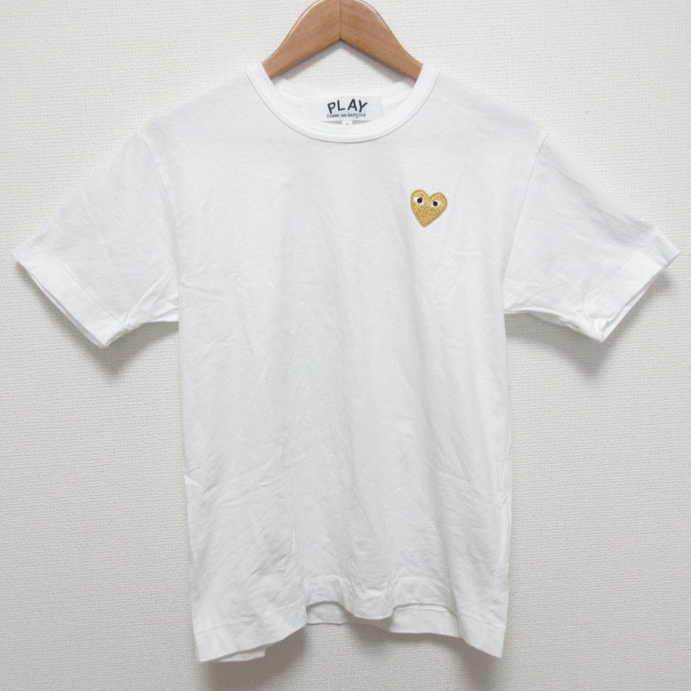 Other Other PLAY COMME des GARCONS Heart Patch T-shirt Cotton T-Shirts AX-T216 DUTY FREE for USA Size ONE SIZE - 1 Thumbnail
