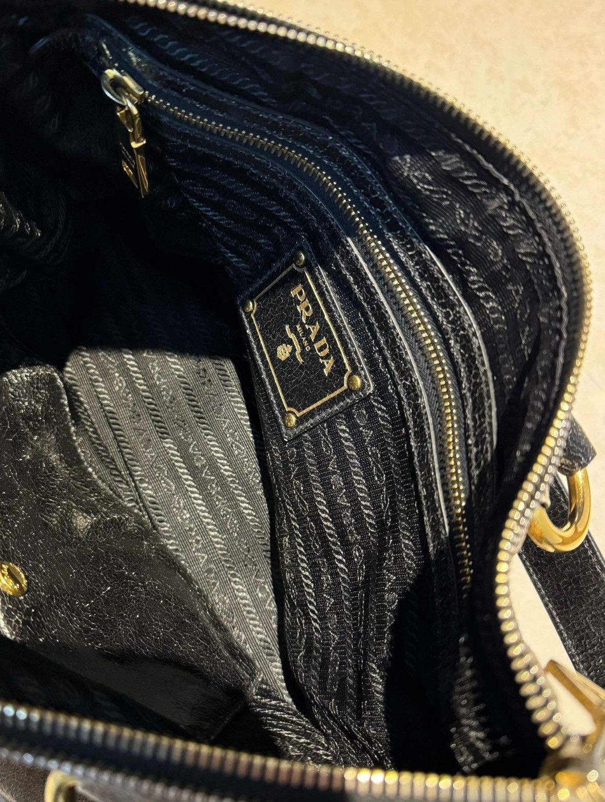 Prada prada glace calf leather bag Size ONE SIZE - 4 Thumbnail