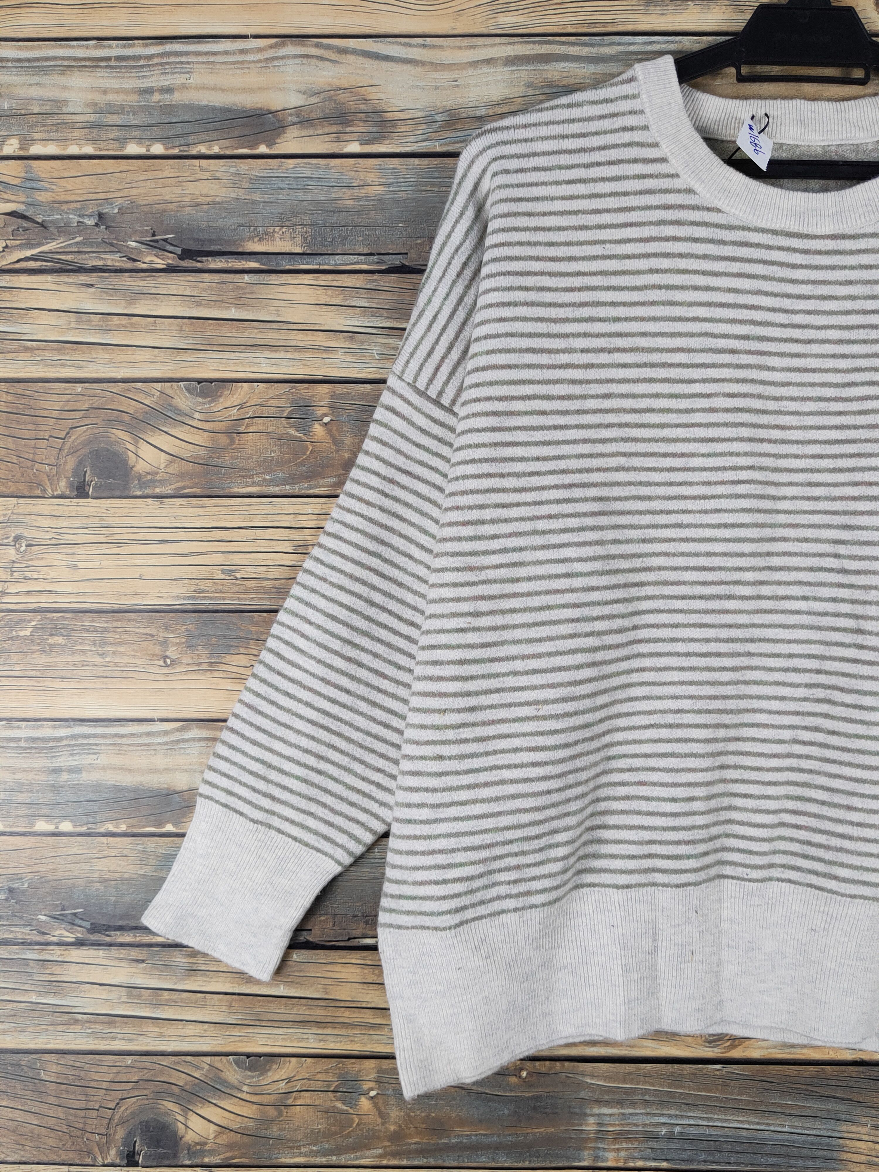Cookies × Homespun Knitwear × Japanese Brand Japanese Brand Ivory Green knitwear Sweatshirts #W1686 Size L / US 10 / IT 46 - 3 Thumbnail