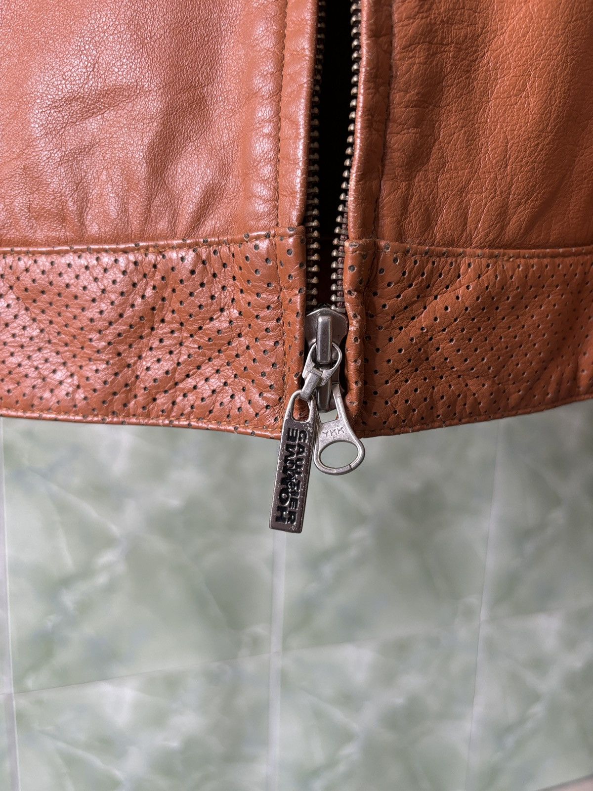 Gaultier Homme Objet JPG Gaultier Homme Objet Biker Leather Jacket Size US M / EU 48-50 / 2 - 2 Thumbnail
