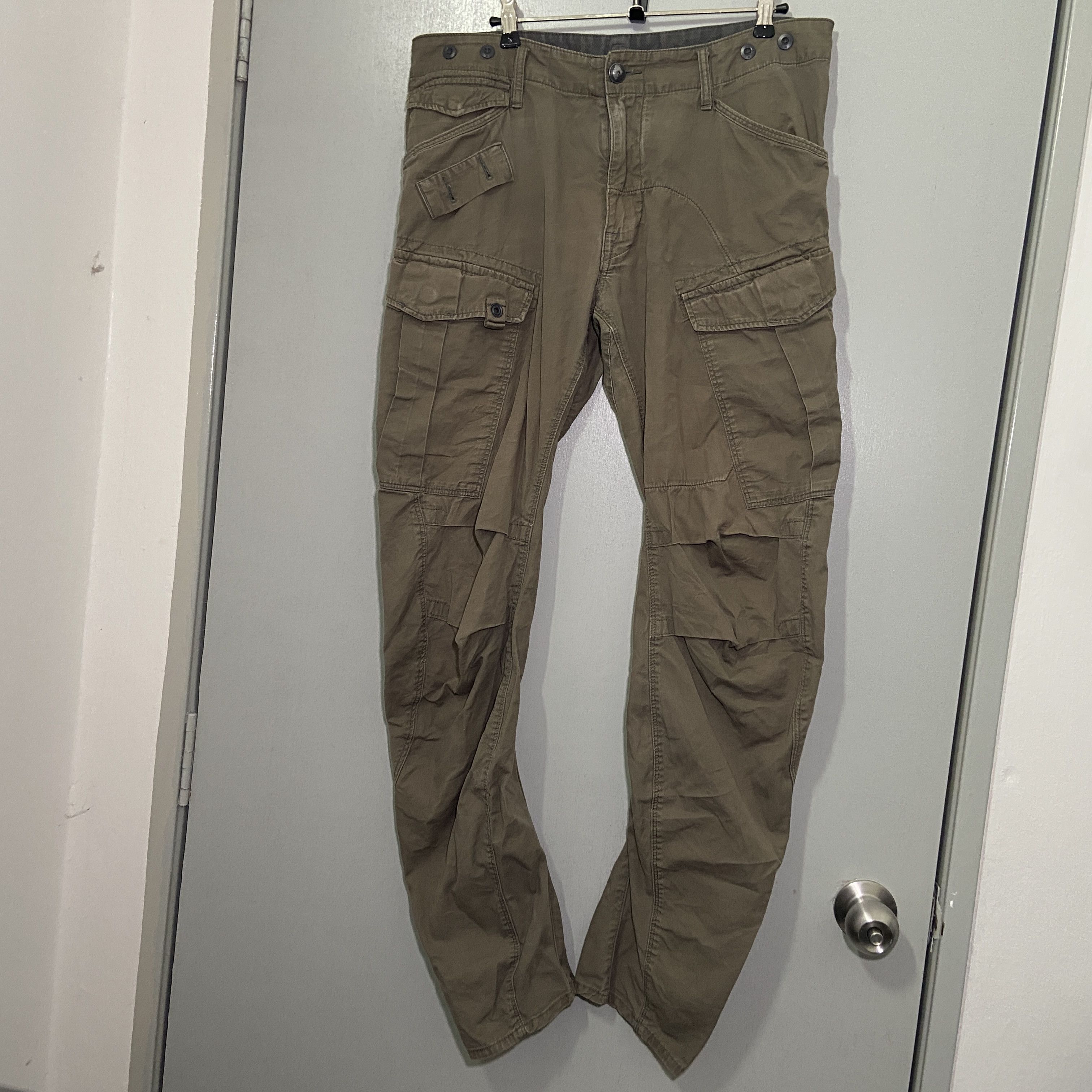 G-Star G Star Raw Cargo Army Pants Size US 32 / EU 48 - 1 Thumbnail
