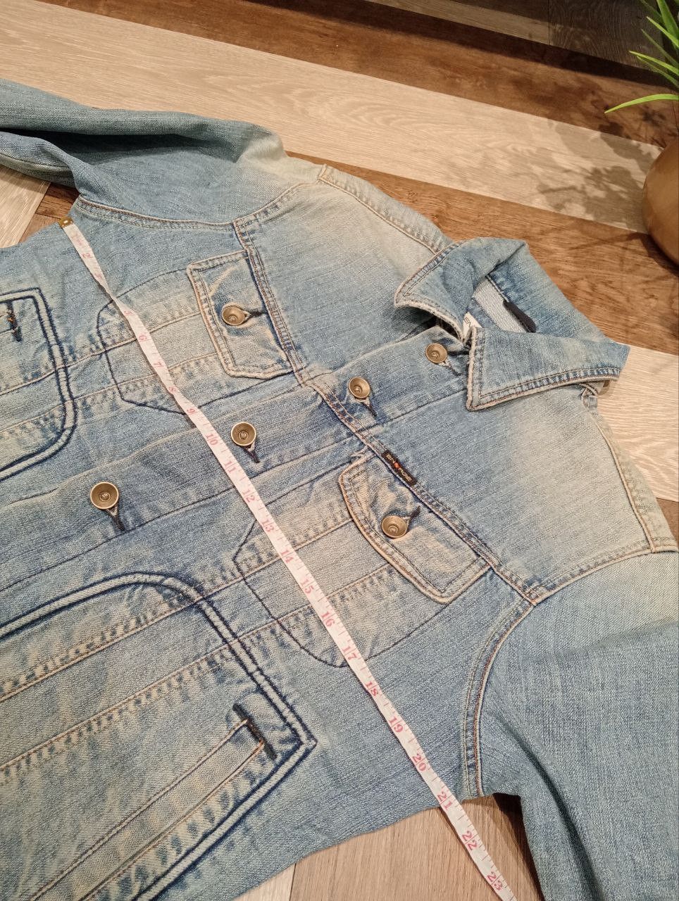 Energie ENERGIE LIGHT BLUE DENIM JACKET - MEDIUM Size US M / EU 48-50 / 2 - 14 Thumbnail