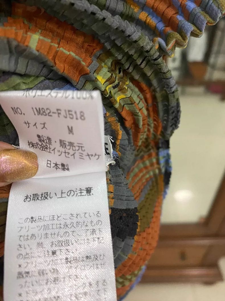 Issey Miyake Issey Miyake Brown and blue color-blocked vest Size M / US 6-8 / IT 42-44 - 6 Thumbnail