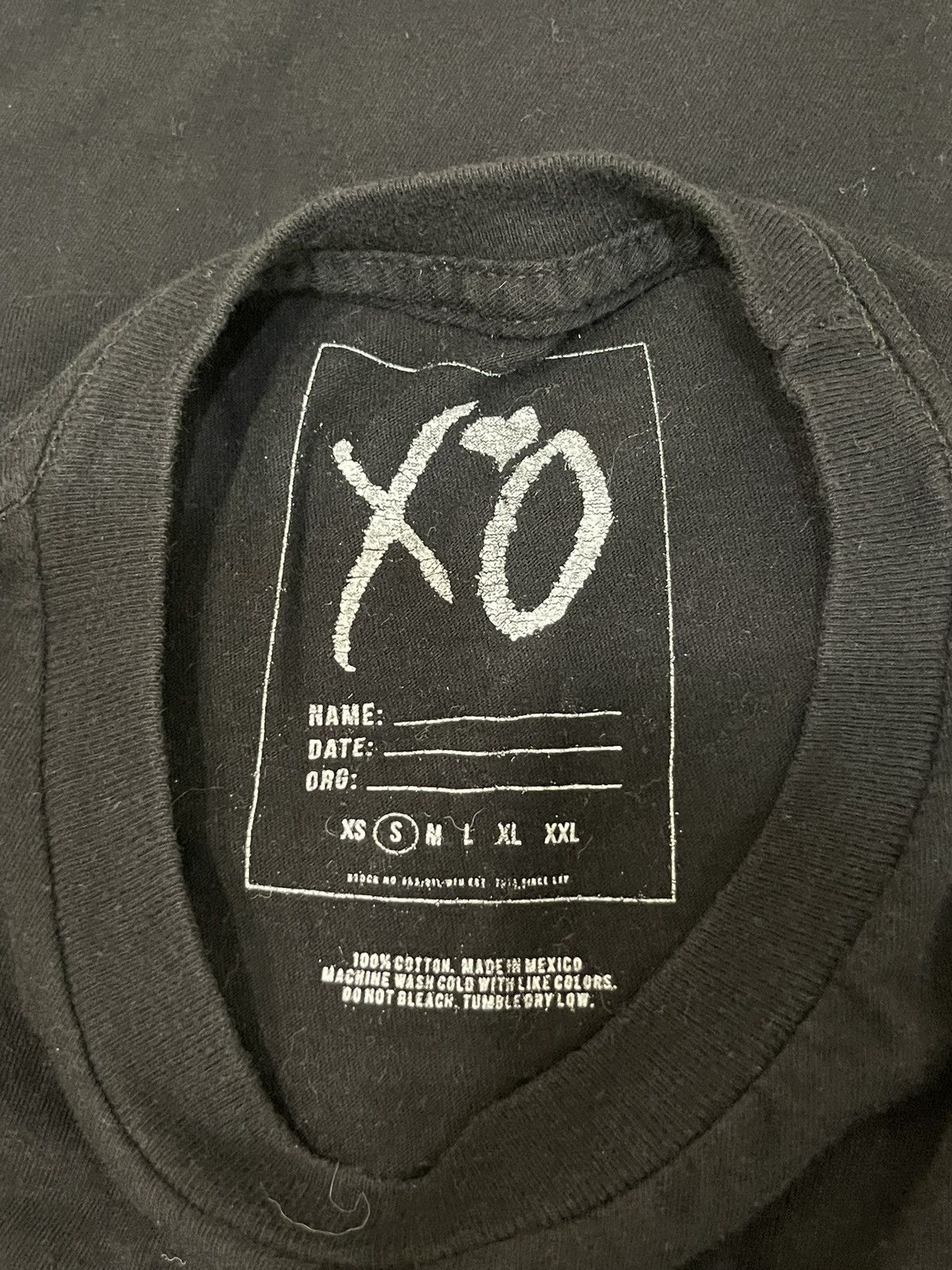 The Weeknd Og “Rather Die In Lust” The Weeknd merch Size US S / EU 44-46 / 1 - 5 Thumbnail