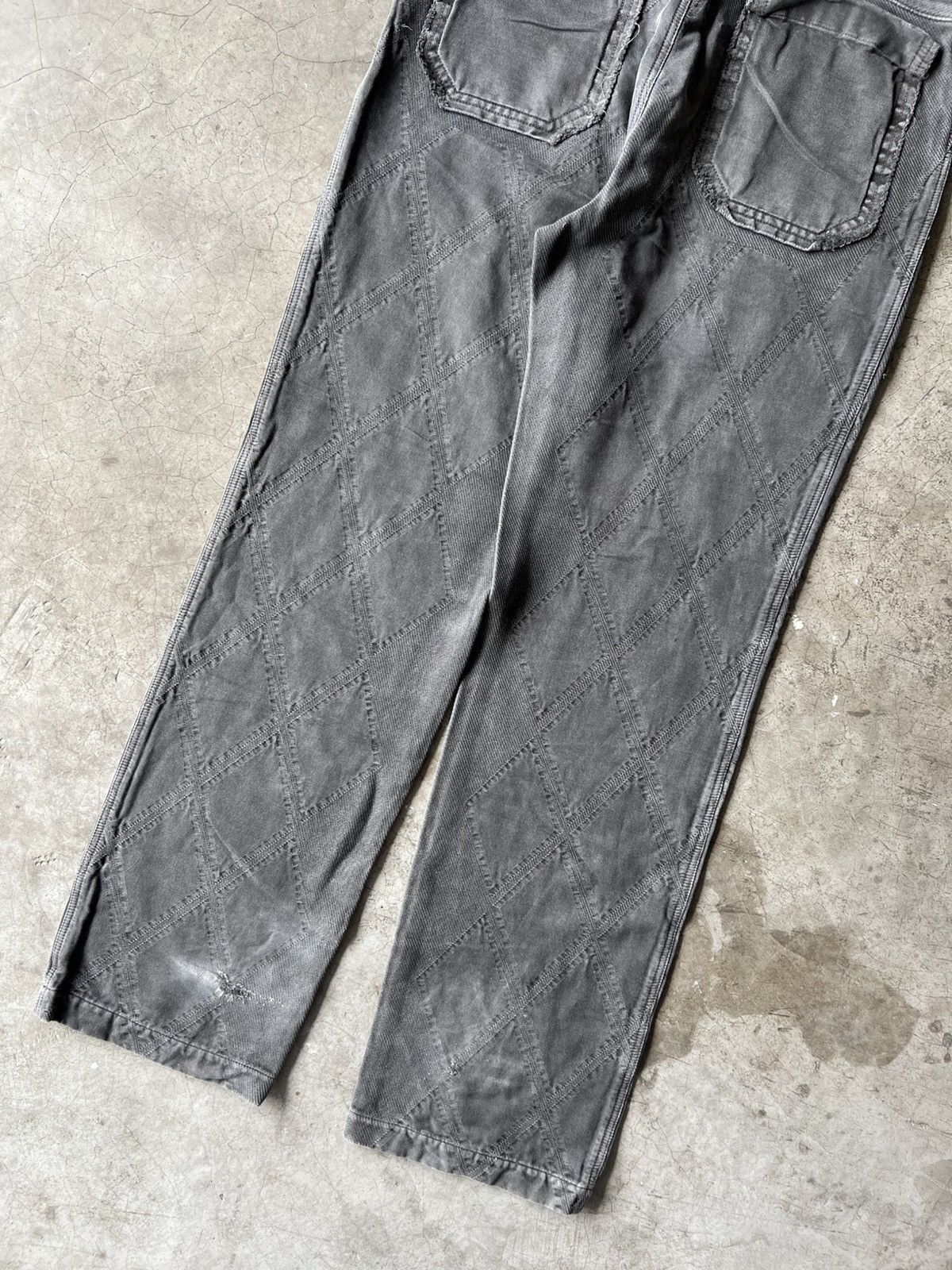 Issey Miyake Issey Miyake 2008 A-POC Inside Jacquard Front Pocket Jeans Size US 34 / EU 50 - 11 Thumbnail