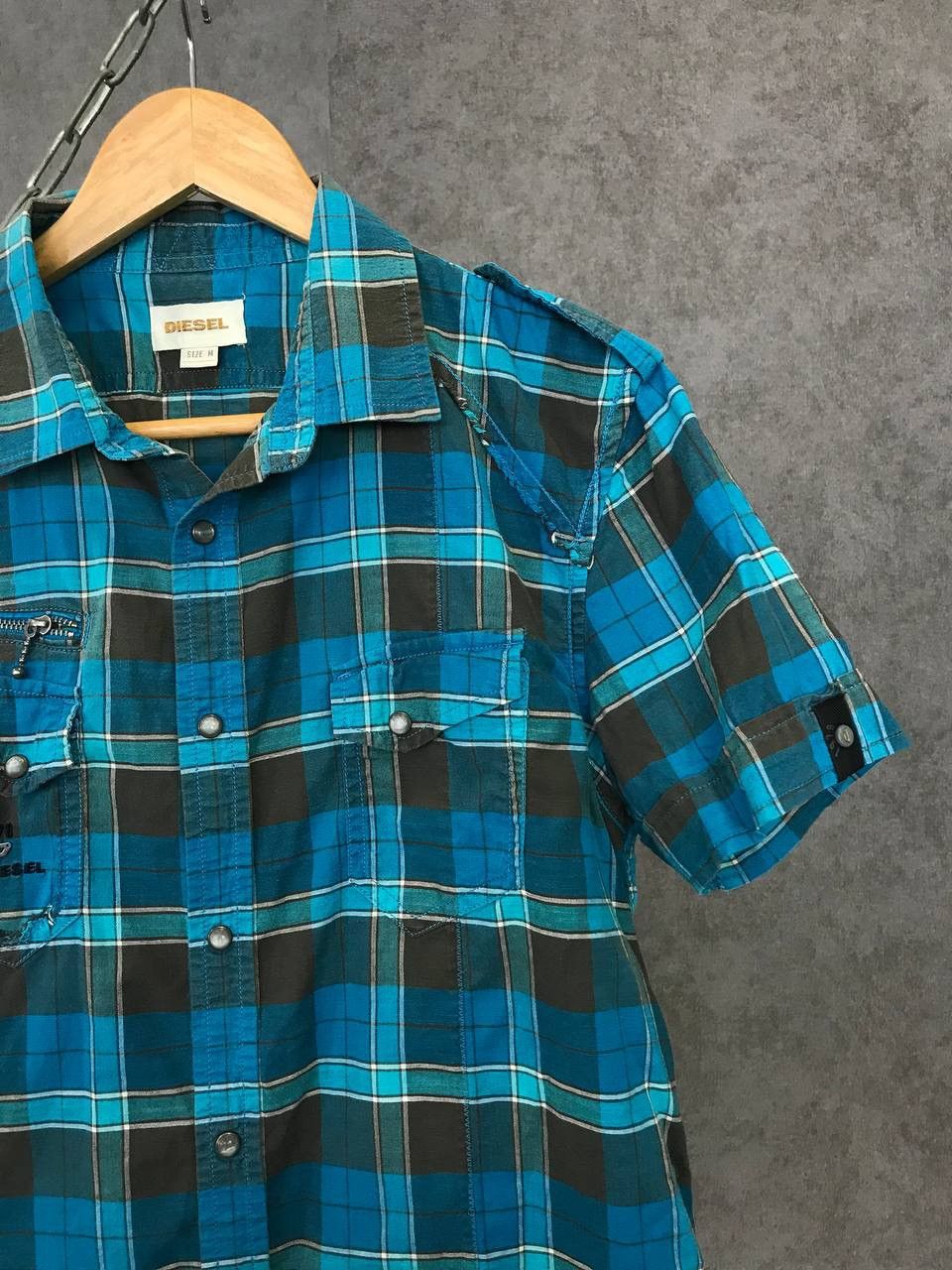 Designer Diesel vintage designer shirt Size US M / EU 48-50 / 2 - 2 Thumbnail