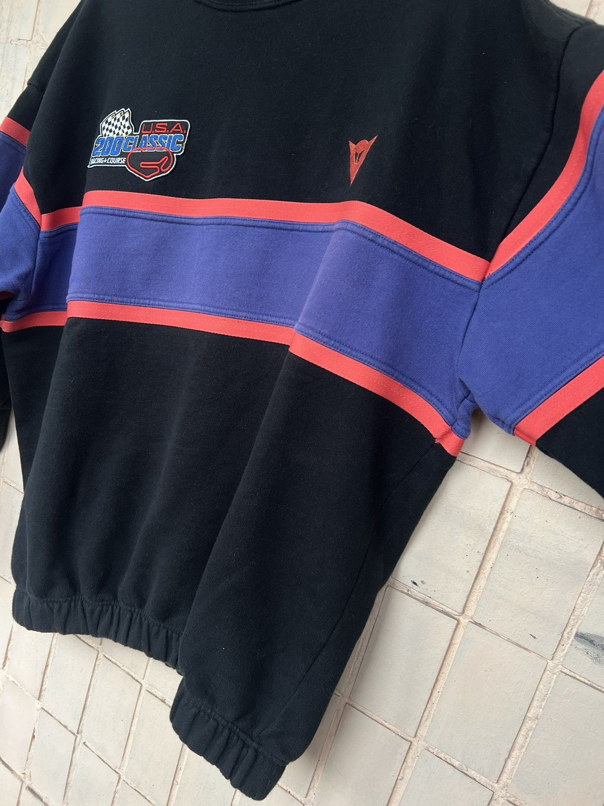 Dainese Vintage Dainese Moto Racing Course Sweatshirt USA Style Size US M / EU 48-50 / 2 - 8 Thumbnail