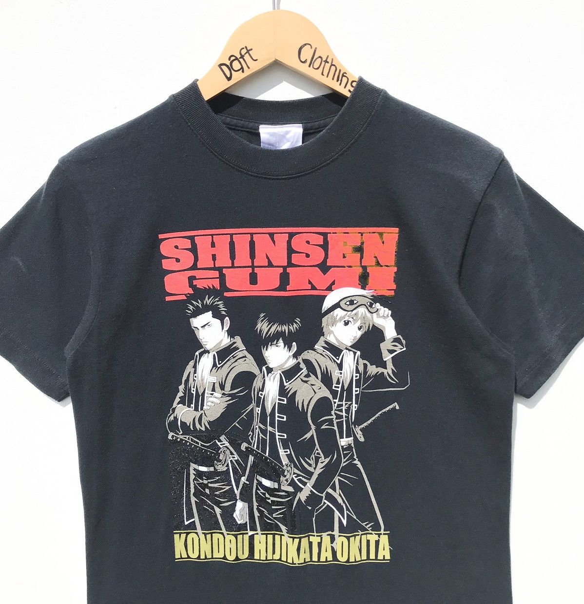 Anime × Japanese Brand Gintama Shinsen Gumi Japanese Anime Shirt SunFaded Size US S / EU 44-46 / 1 - 9 Thumbnail