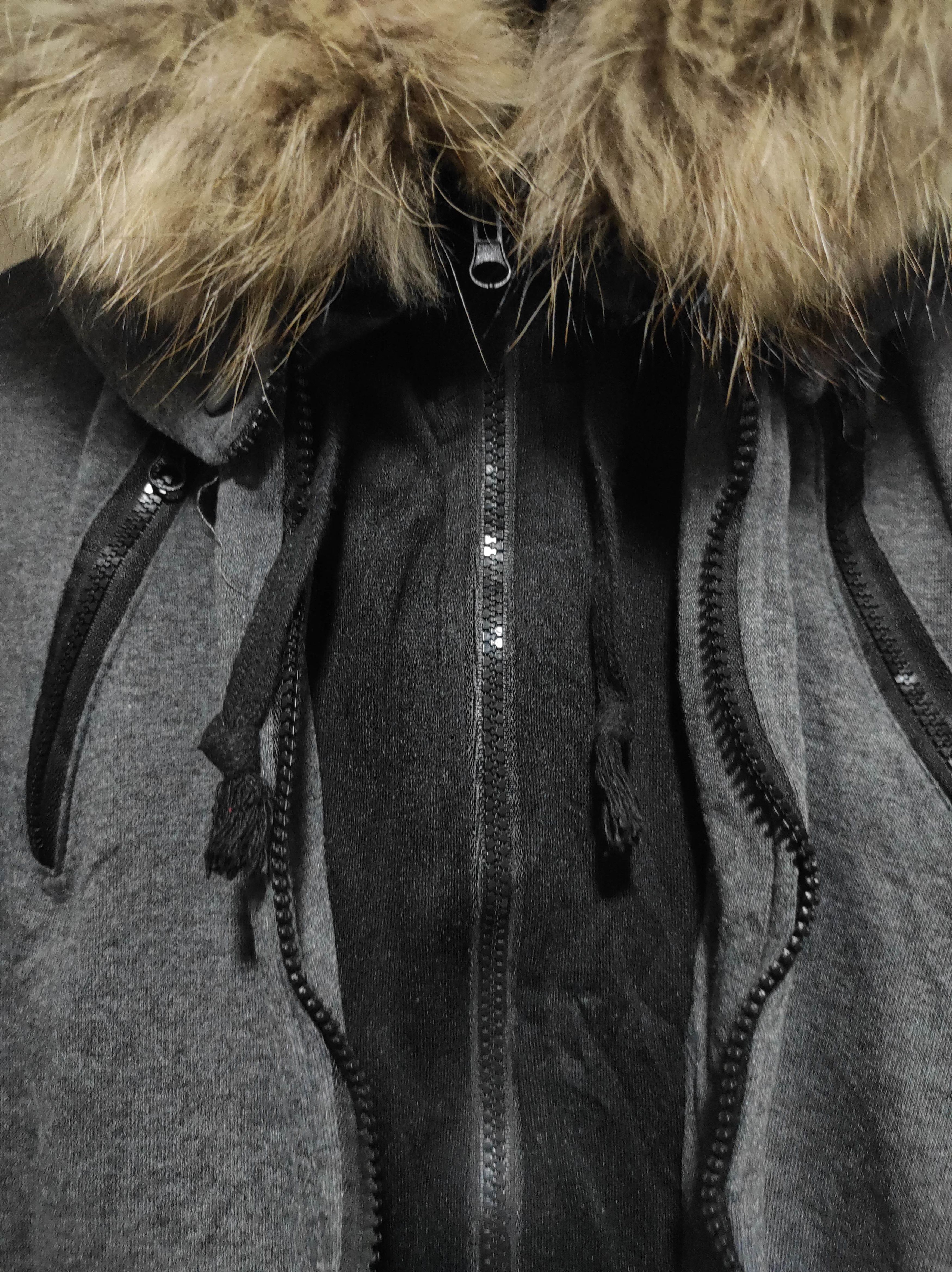 Hysteric Glamour Gray Double Layer Zipper Fur Hoodie Lgb Style Size US S / EU 44-46 / 1 - 4 Thumbnail