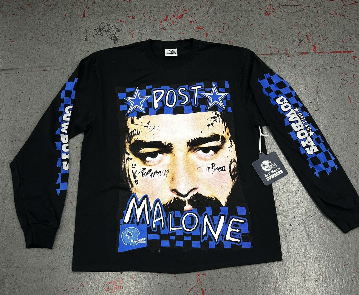 Band Tees Post Malone x Dallas Cowboys T shirt Size XL NEW Size US XL / EU 56 / 4 - 1 Thumbnail