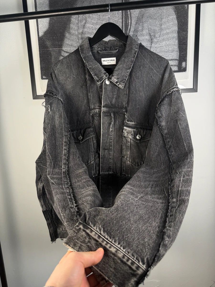 Balenciaga 🚭BALENCIAGA🚭SS22 MARGIELA INSPIRED RECONSTRUCTION JACKET Size US XL / EU 56 / 4 - 6 Thumbnail