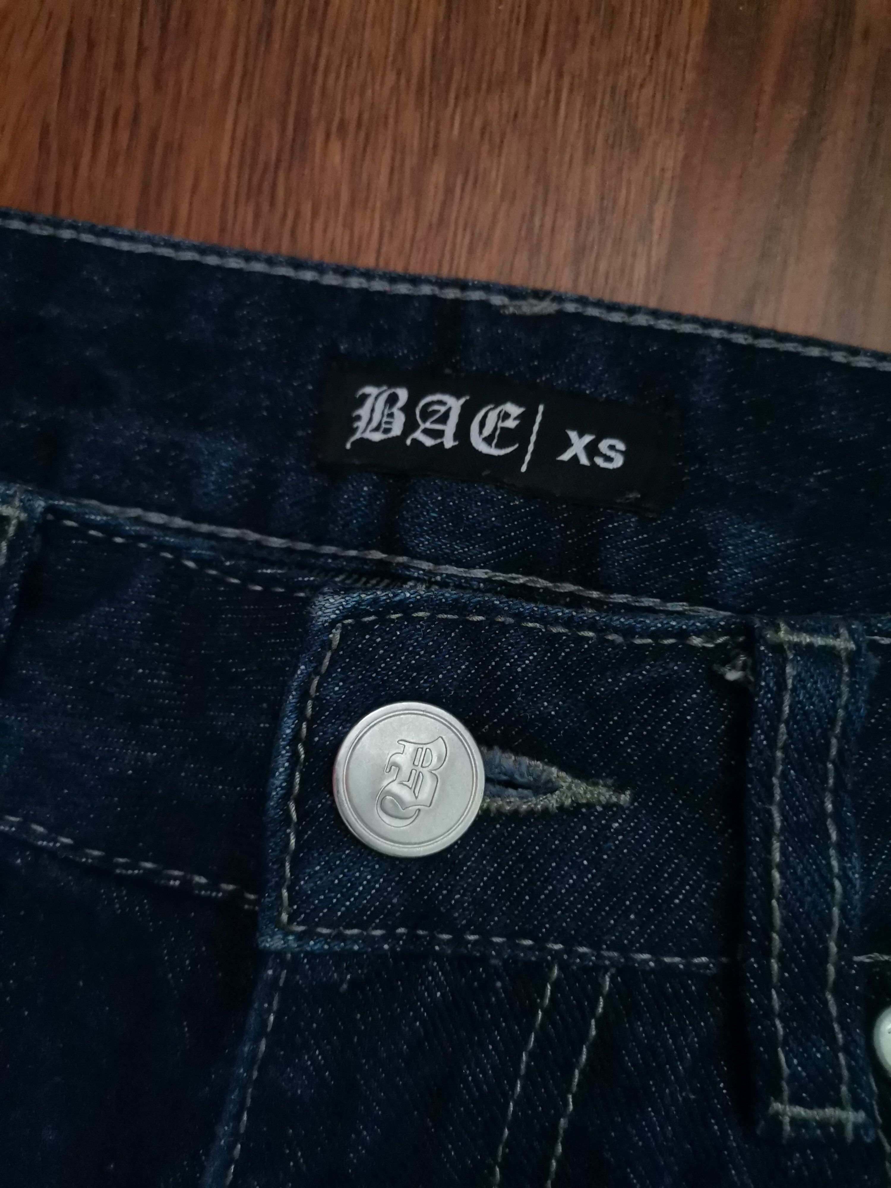 JNCO BAC Women's Embroidered Jeans Size 24" / US 00 / IT 34 - 3 Thumbnail