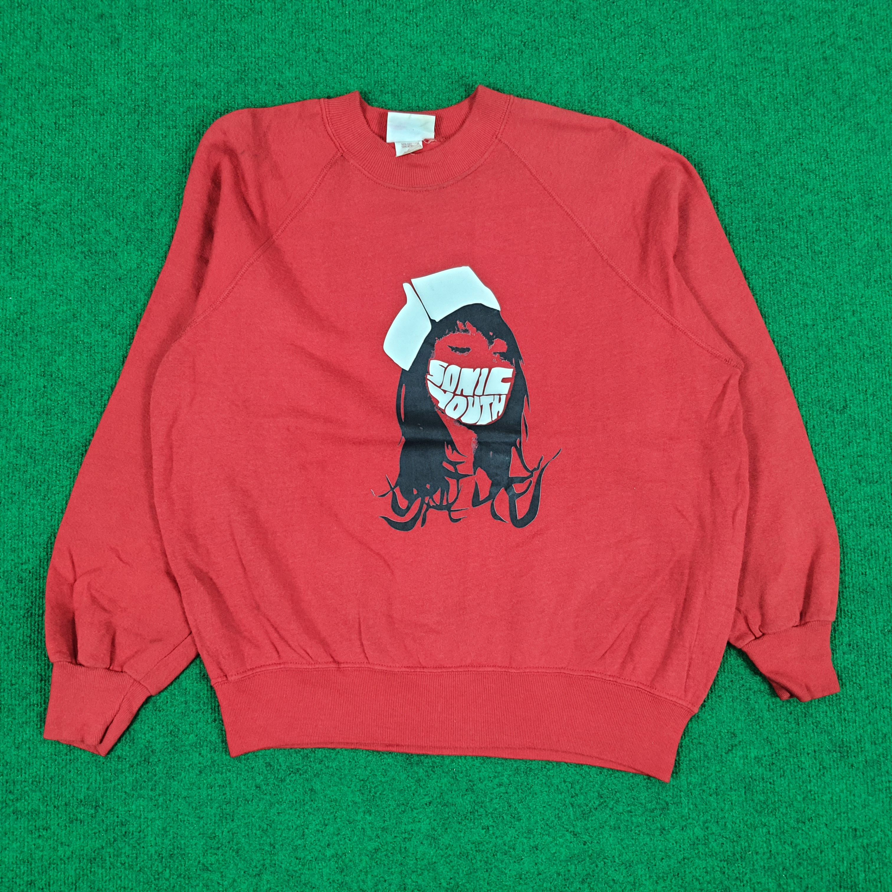 Band Tees Vintage Sonic Youth American Band Sweatshirt Size US L / EU 52-54 / 3 - 1 Thumbnail