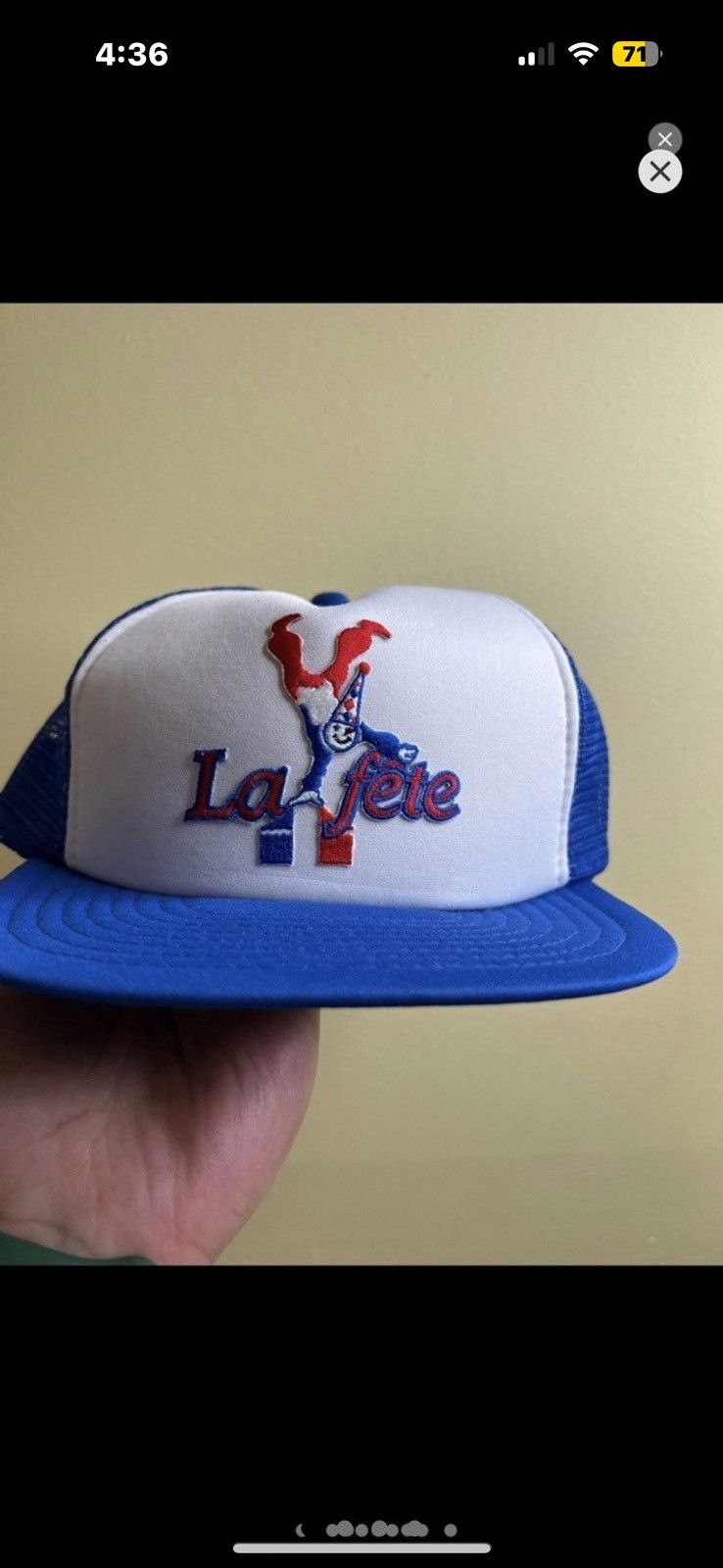 Vintage ***FINAL DROP***RARE 80s “BON FETE” FRANCE SNAPBACK CAP Size ONE SIZE - 1 Thumbnail