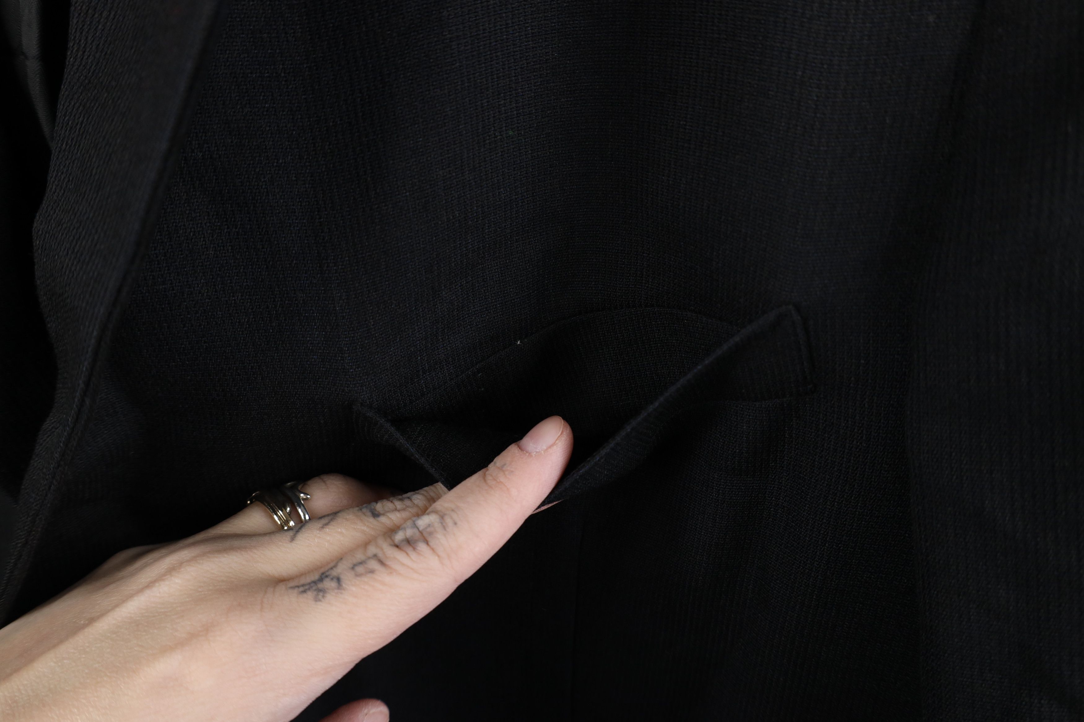 Vintage Vintage 60s Streetwear Suit Coat Blazer Jacket Black USA Size US L / EU 52-54 / 3 - 8 Thumbnail