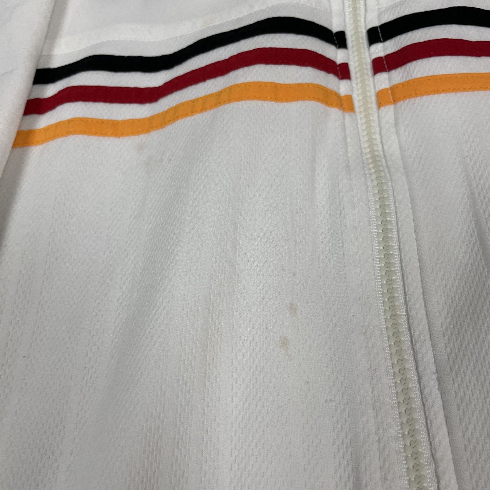 Adidas × Vintage Adidas Men's White German Deutscher Fussball Bund Jacket XL Size US XL / EU 56 / 4 - 5 Thumbnail