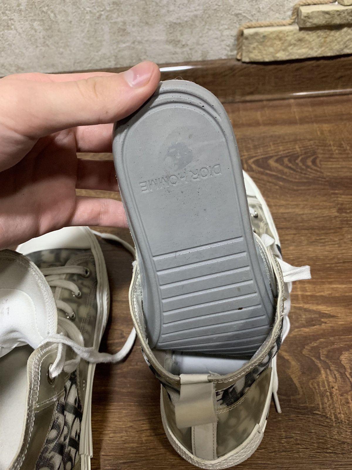 Dior Dior B23 High Top Oblique sneakers Size US 7.5 / EU 40-41 - 14 Thumbnail