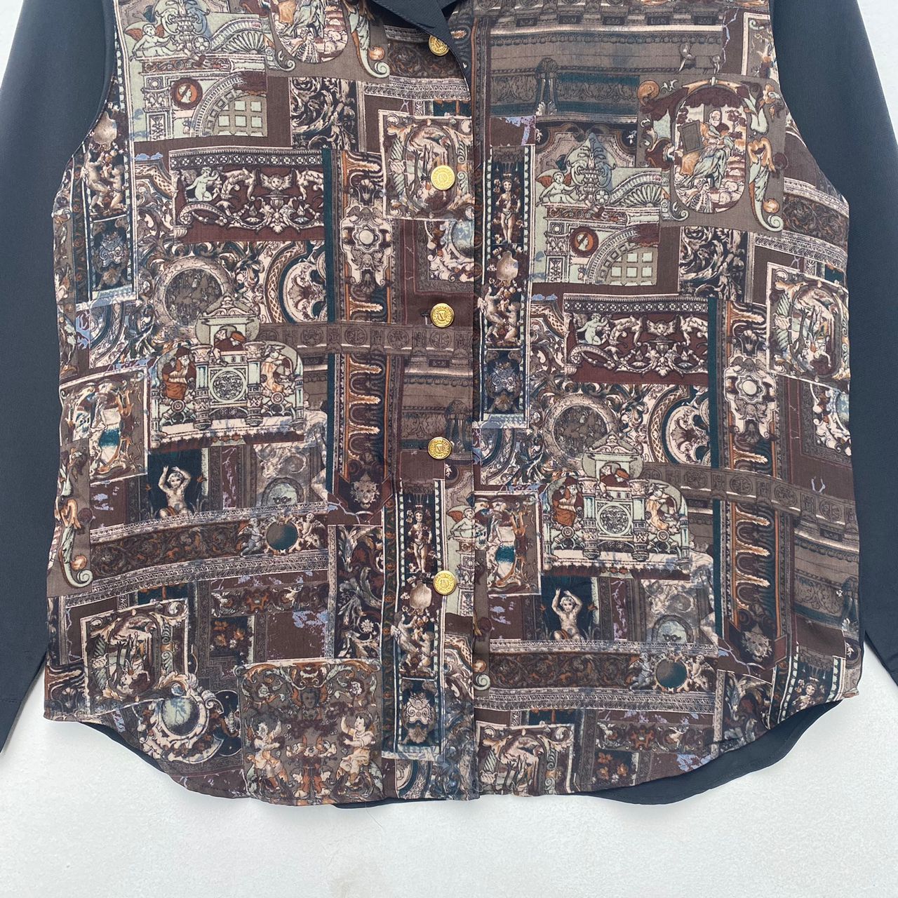 Vintage VINTAGE BLOUSE MEDIUM SIZE ABSTRACT ART DESIGN Size M / US 6-8 / IT 42-44 - 4 Thumbnail