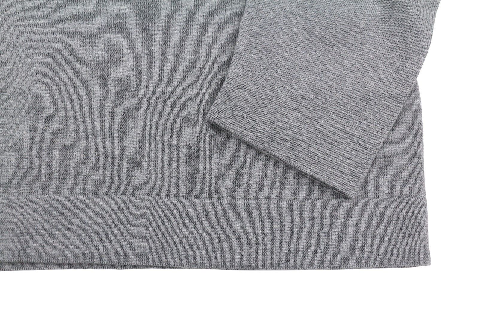 Gant FINE MERINO CREW XL Grey Melange Tight-Knit 88097 Size XL / US 12-14 / IT 48-50 - 5 Thumbnail