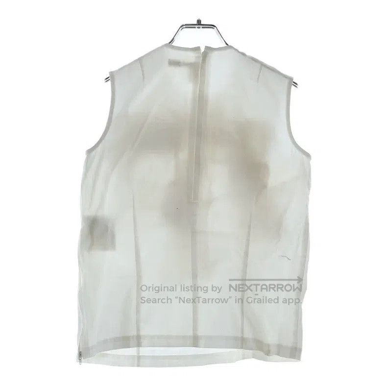 Comme des Garcons Comme Des Garcons White Retro Bow Vest Size XS / US 0-2 / IT 36-38 - 2 Thumbnail