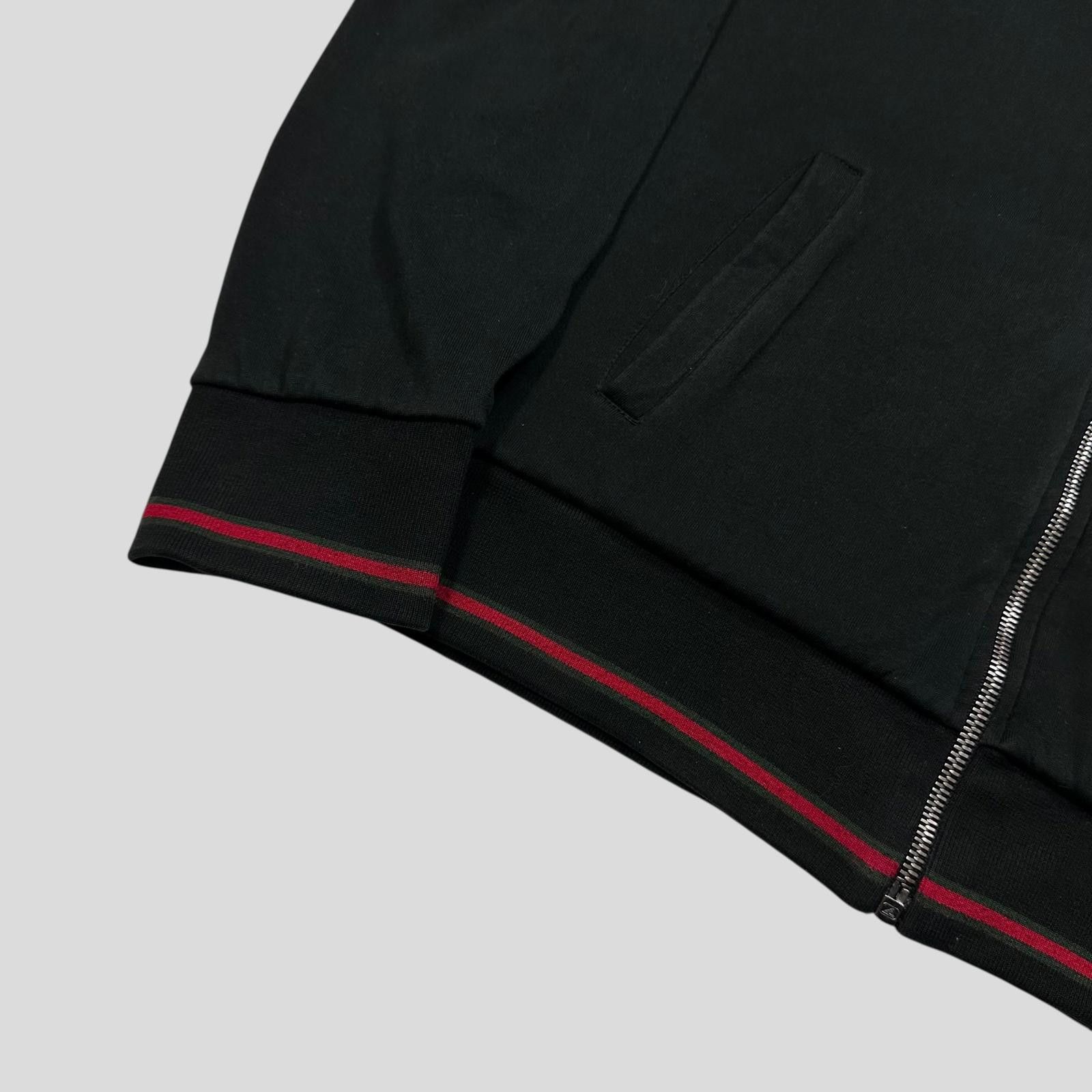 Gucci Gucci 2008 GG Logo Web Teddy Cotton Lined Track Jacket - M/L Size US L / EU 52-54 / 3 - 7 Thumbnail