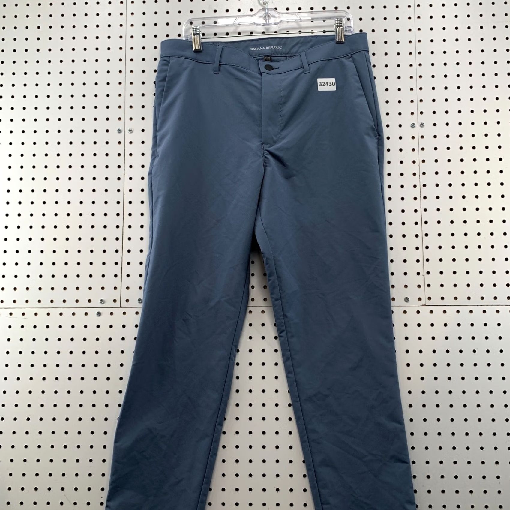 Banana Republic Banana Republic Chino Pants Mens Size 34x32 Slim Blue Casual Business Shirt Pants? Size US 34 / EU 50 - 2 Thumbnail