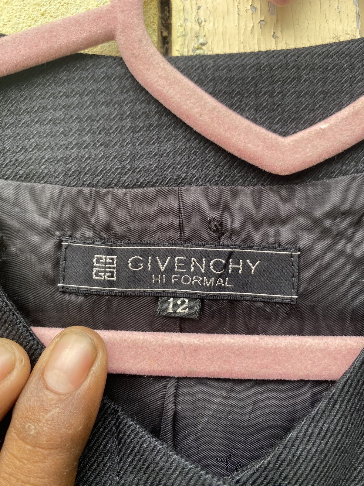 Givenchy Vintage givenchy hi formal cropped jacket Size S / US 4 / IT 40 - 7 Thumbnail
