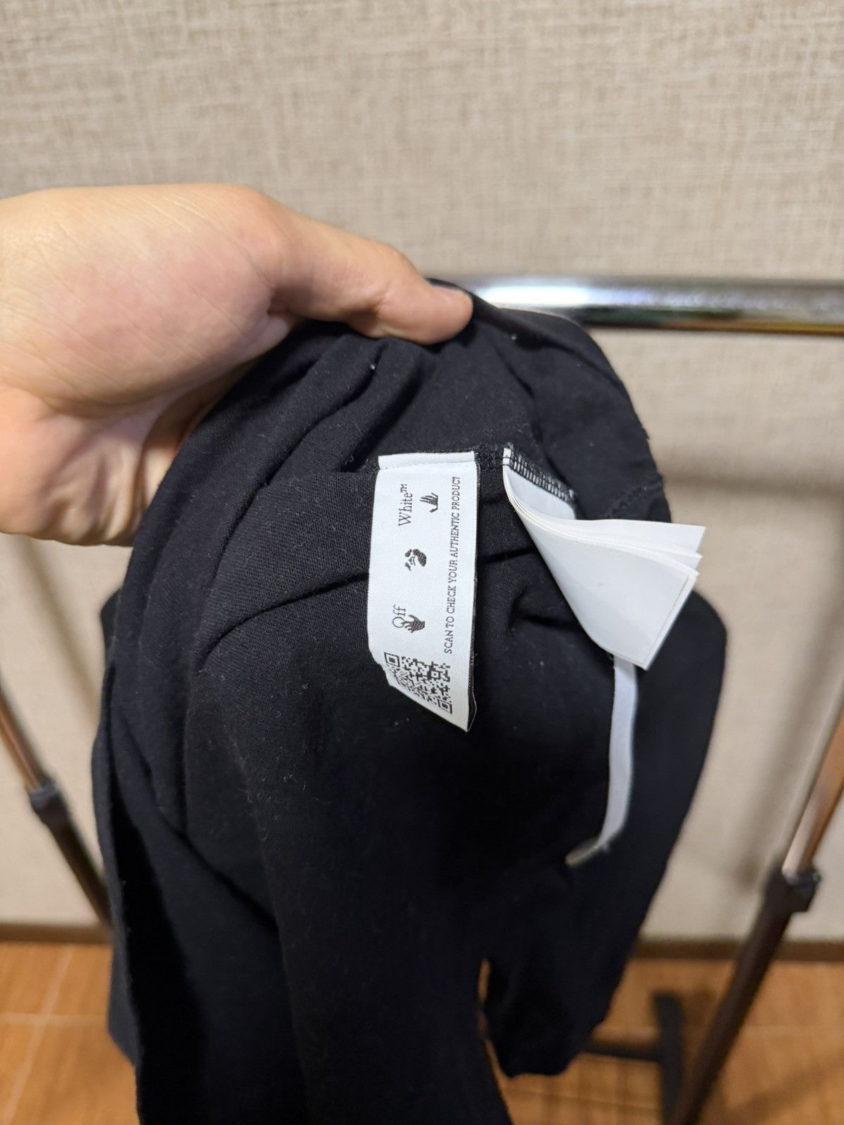 Off-White OFF WHITE CARAVAGGIO BLACK T-SHIRT Size US M / EU 48-50 / 2 - 5 Thumbnail