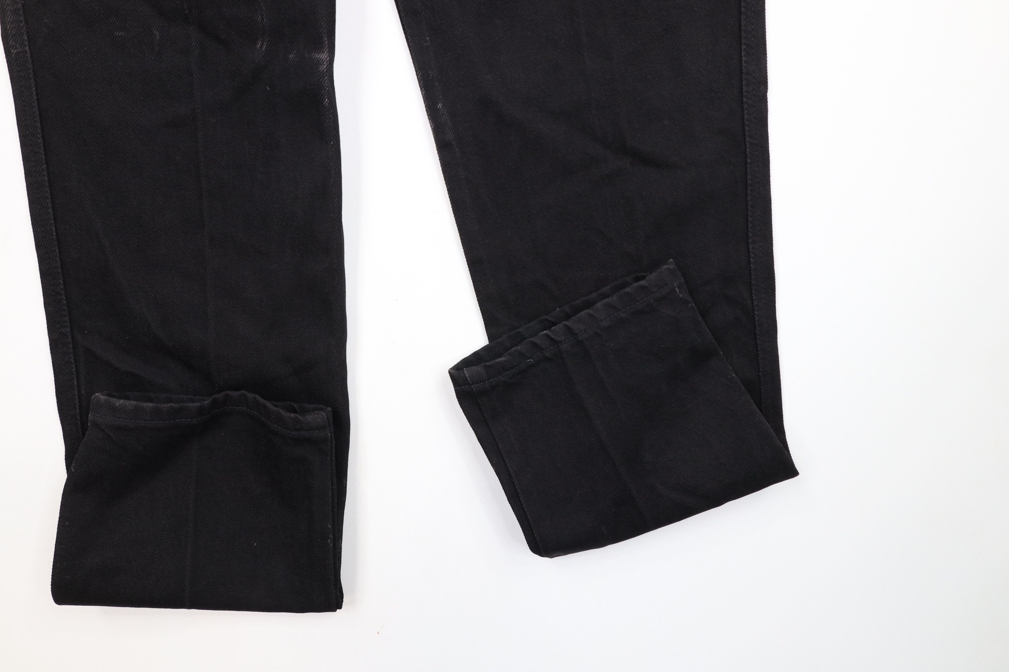 Vintage Deadstock Vintage 90s Streetwear High Waist Straight Jeans Size 31" - 6 Thumbnail