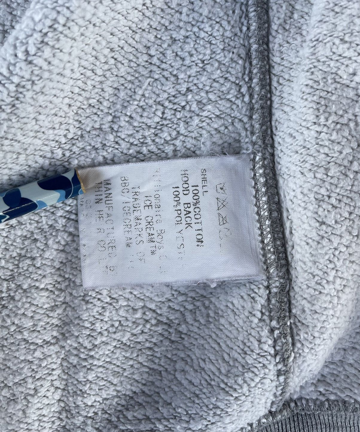 Billionaire Boys Club Season 7 (Autumn/Winter 2008) BBC “Bow Tie zip Hoodie” Grey Size US M / EU 48-50 / 2 - 13 Thumbnail