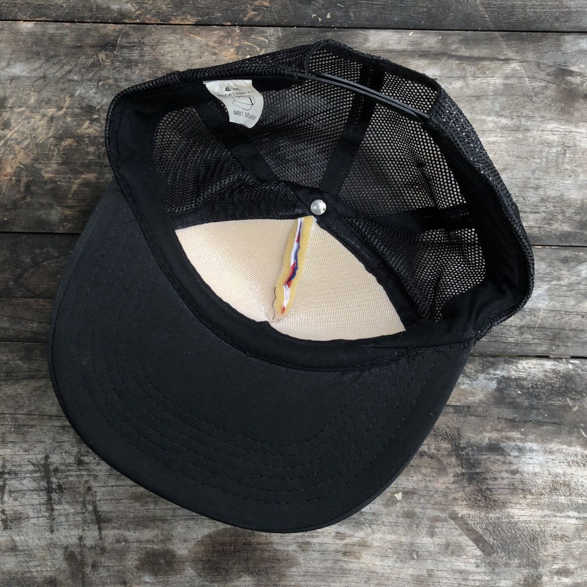 Vintage 1990’s Vintage American Truck Graphic Foam Trucker Hat Size ONE SIZE - 6 Thumbnail