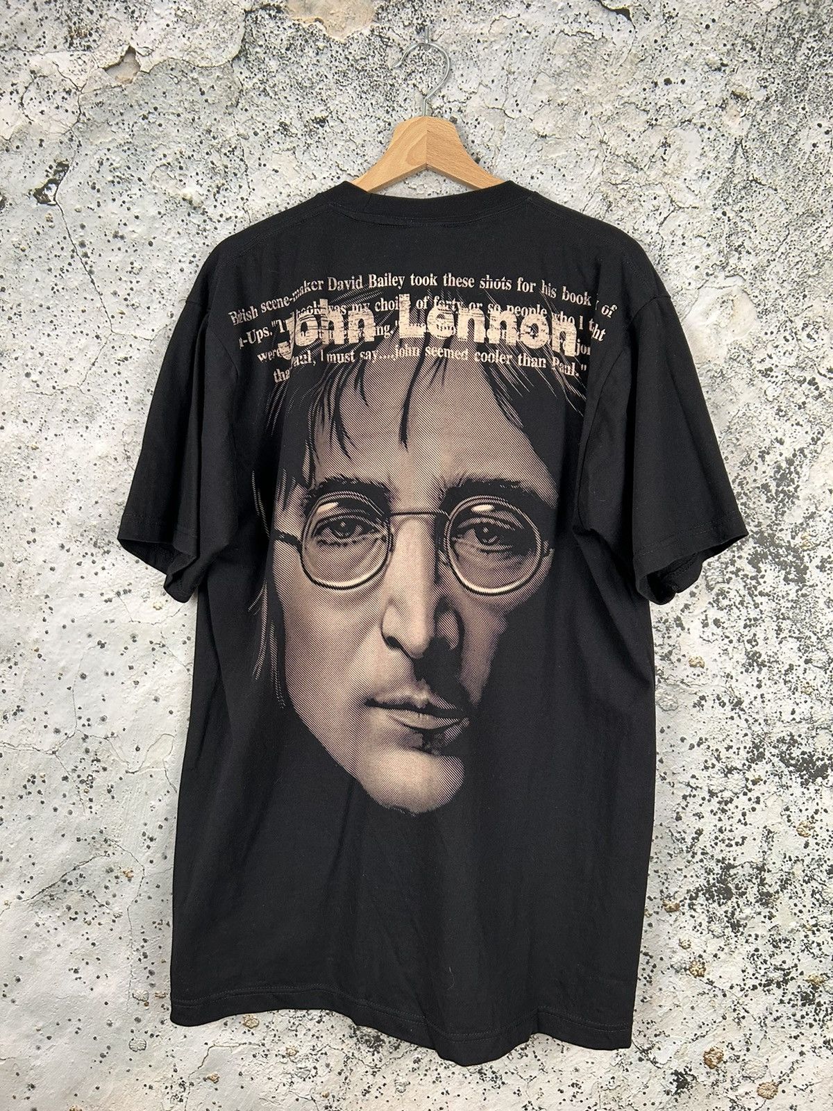 Band Tees Vintage John Lennon Rock Band Tee Artist AOP Print Rare Size US XL / EU 56 / 4 - 4 Thumbnail