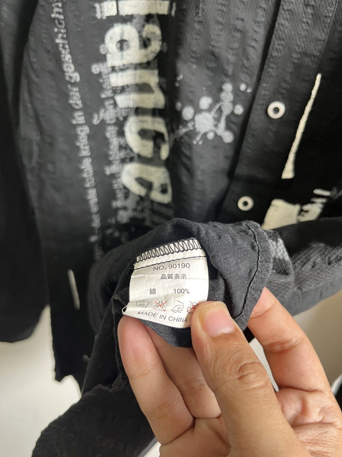 In The Attic Vintage Y2k In The Attic Gothic Punk Emo Shirt Size US M / EU 48-50 / 2 - 9 Thumbnail
