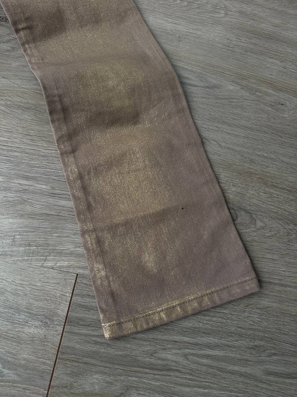 Vintage × Zadig & Voltaire Vintage Zadig&Voltaire Deluxe Gold Womens Pants Size 30" / US 8 / IT 44 - 16 Thumbnail