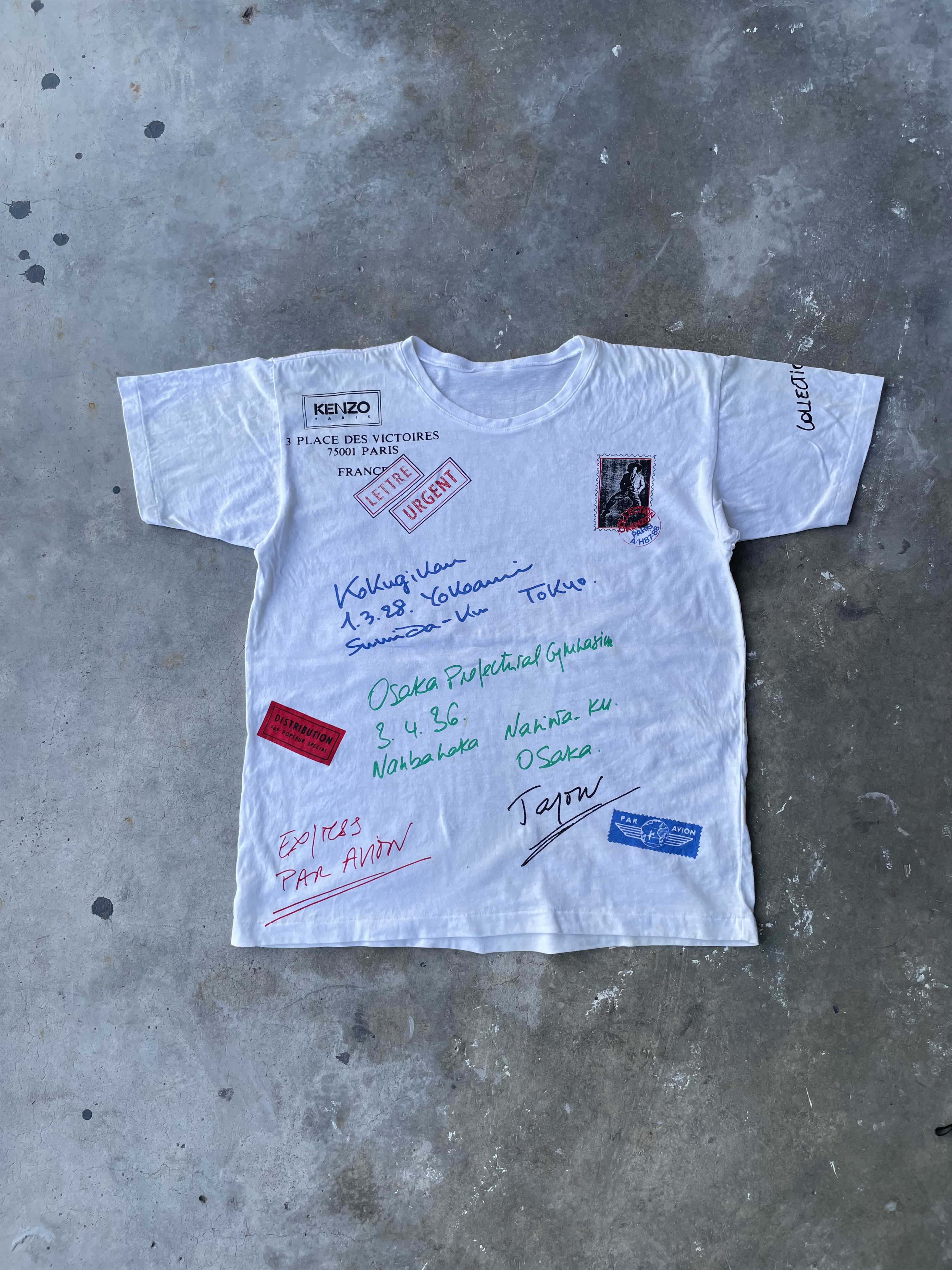 Kenzo Vintage 80s Kenzo Collection Single Stitched Tshirt Size US M / EU 48-50 / 2 - 2 Thumbnail