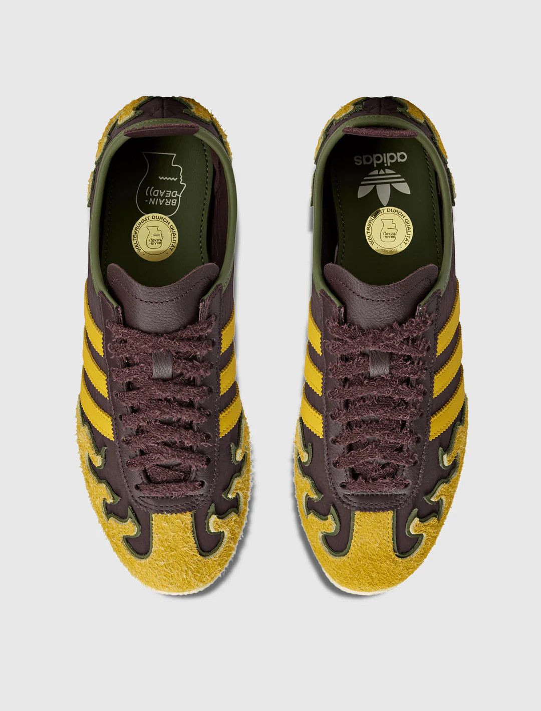 Adidas × Brain Dead o1mle0426 Low-Top Sneakers in Multicolor Size US 9 / EU 42 - 3 Thumbnail