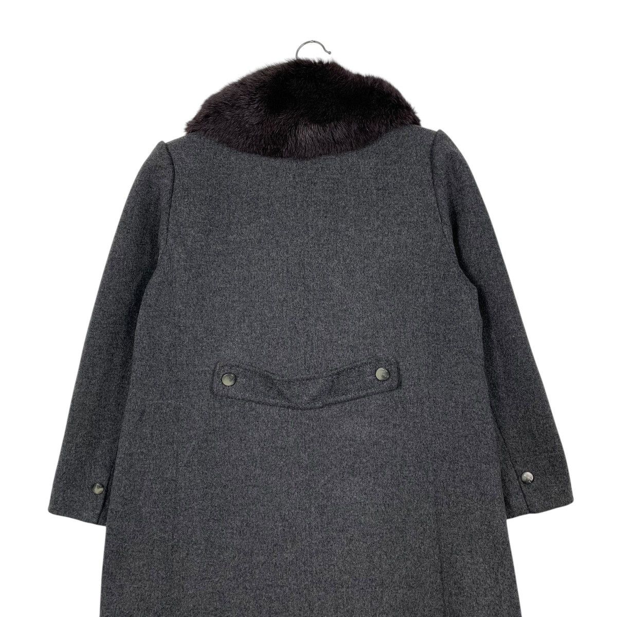 Japanese Brand Japanese Brand Agua Marina Fur Wool Coat Size M / US 6-8 / IT 42-44 - 9 Thumbnail