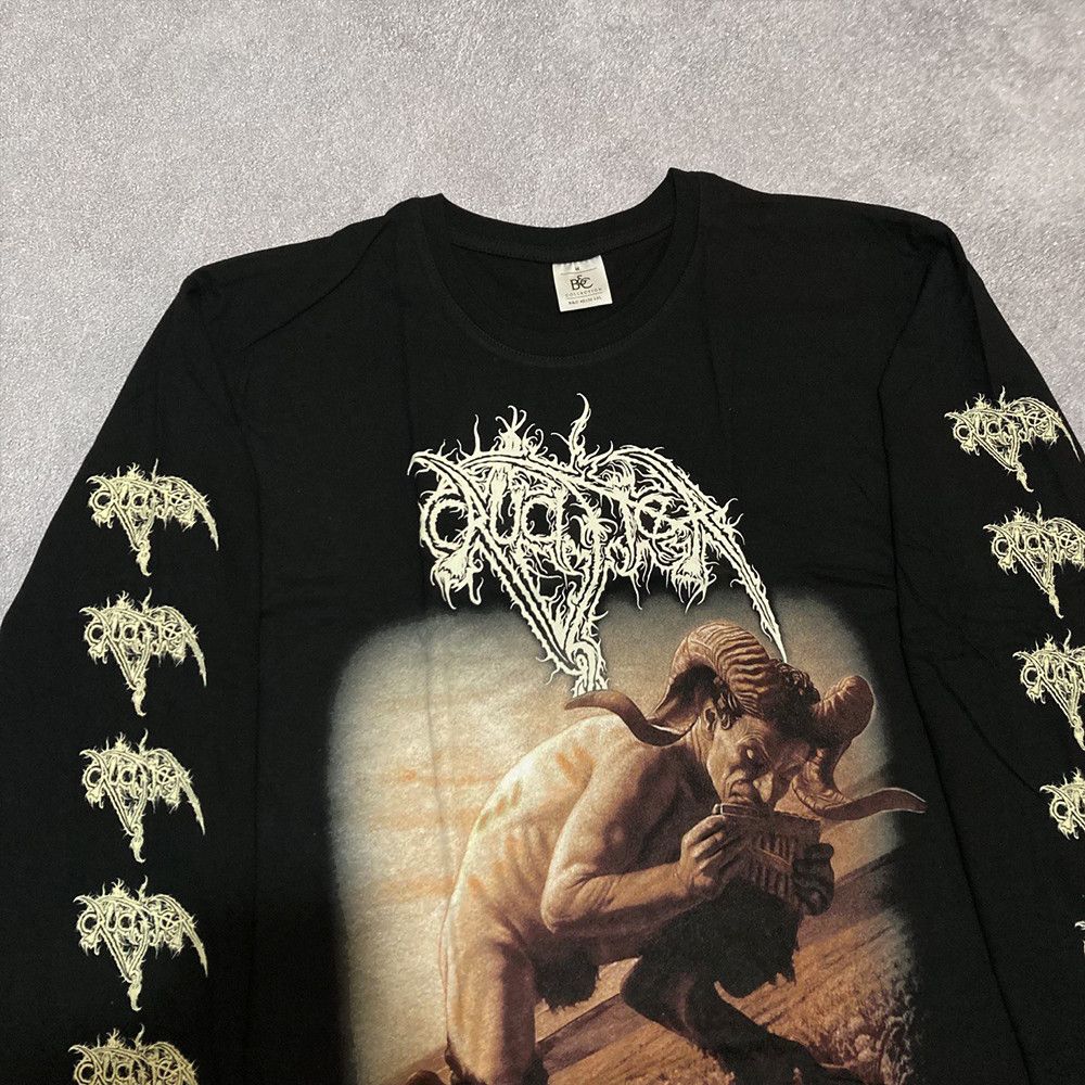 Band Tees Longsleeve Crucifier - Trampled Under Cloven Hooves - metal Size US M / EU 48-50 / 2 - 2 Thumbnail