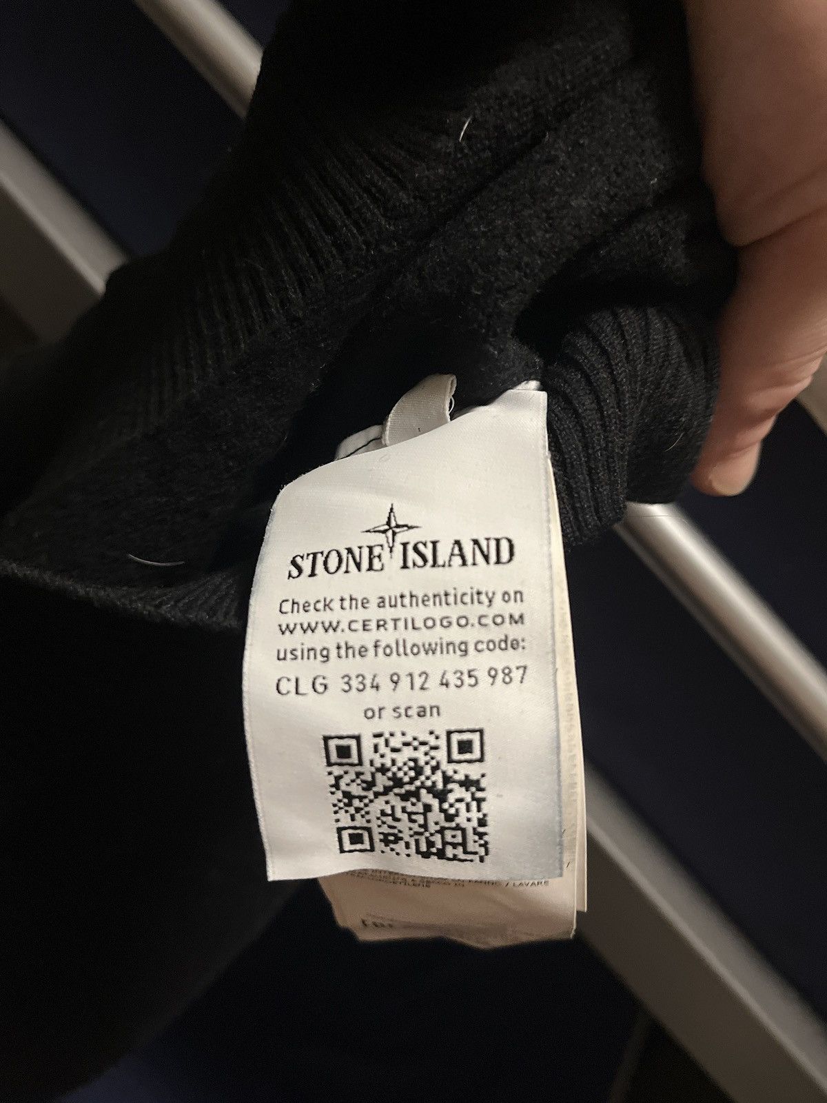 Stone Island Stone island knit sweater Size US L / EU 52-54 / 3 - 4 Thumbnail