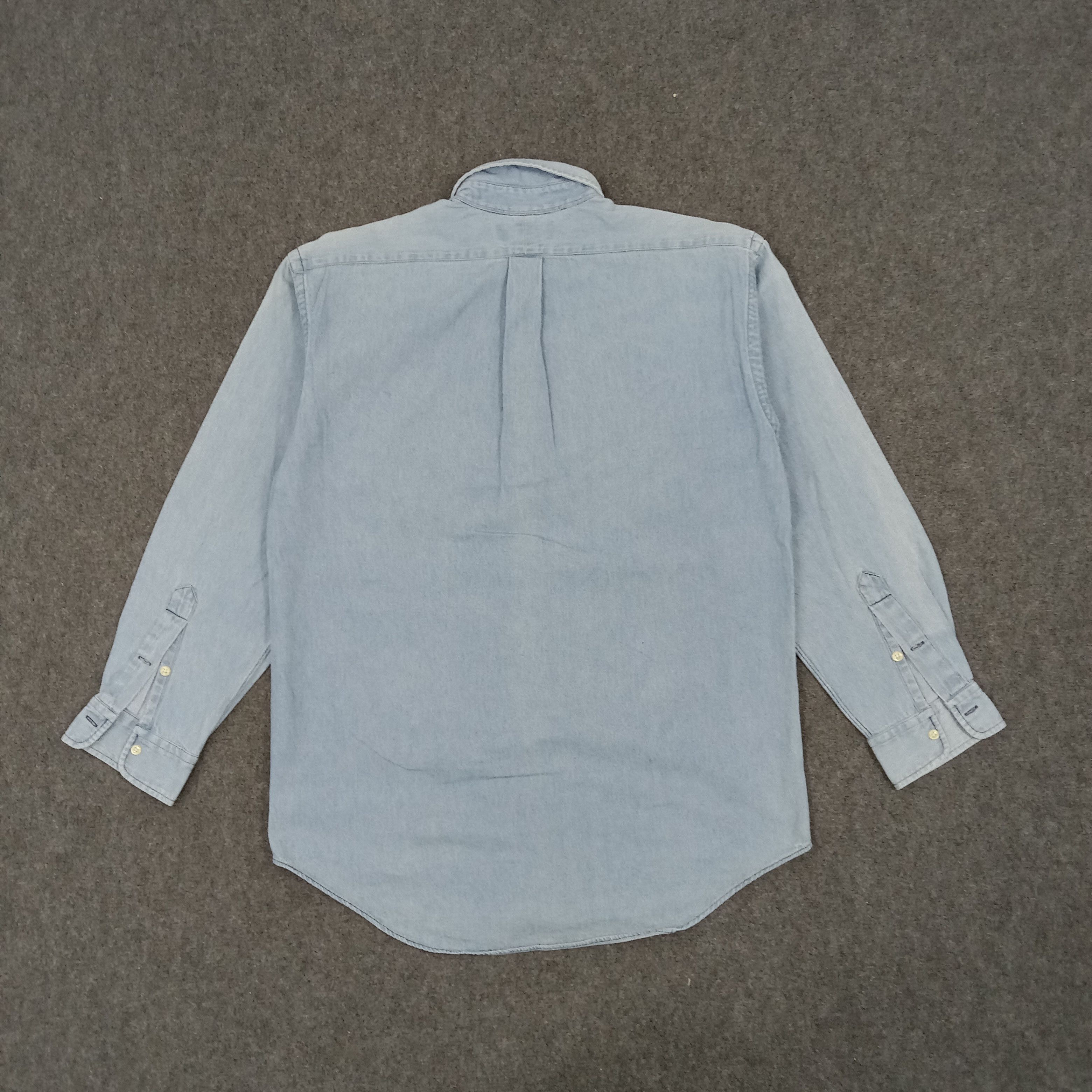 Polo Ralph Lauren × Vintage Polo by Ralph Lauren Luxury Brand Shirt Button Up Size US XL / EU 56 / 4 - 4 Thumbnail